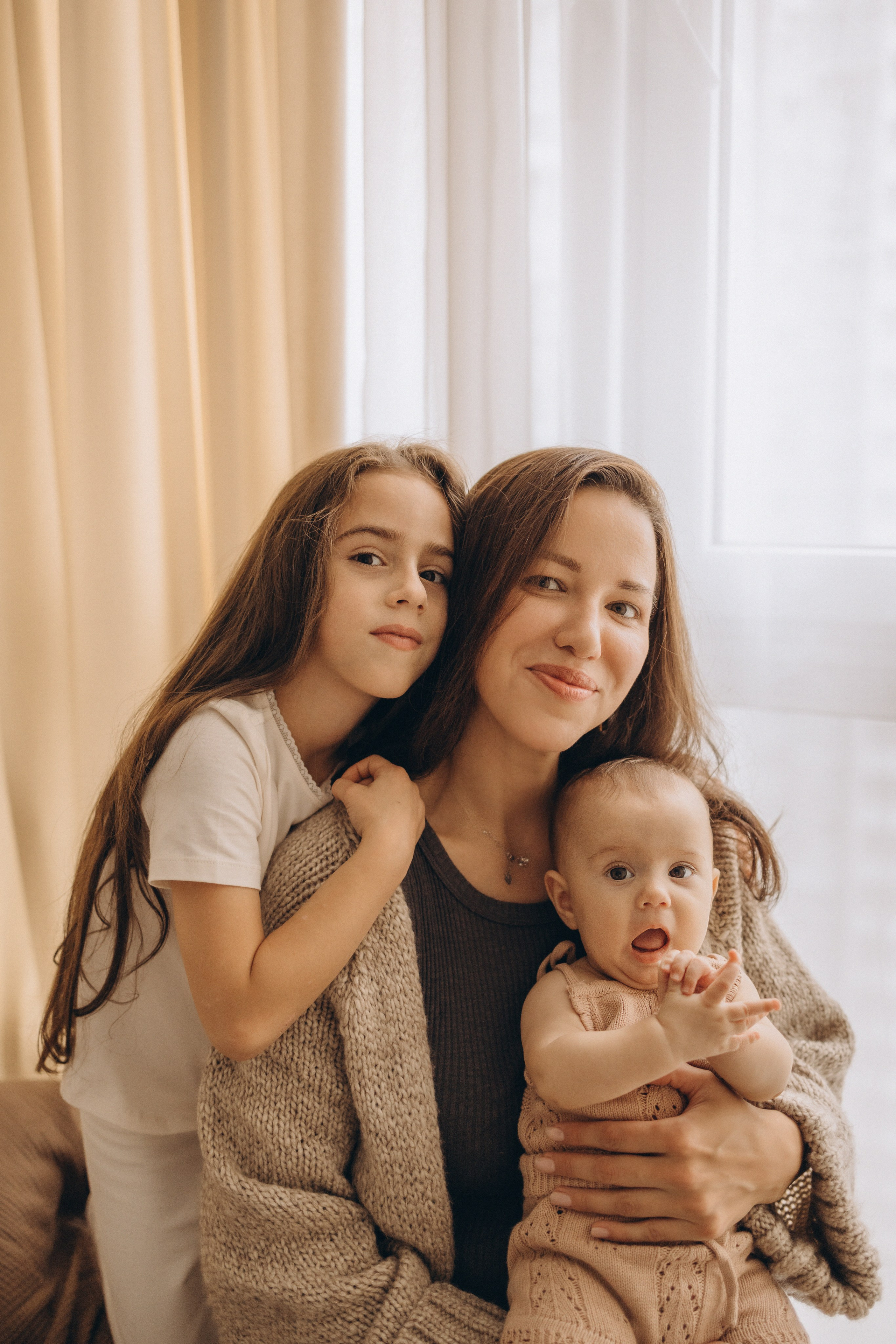 Эмилия 4 месяца. Семейный и детский фотограф, женский портрет Москва Светлана Мертикова