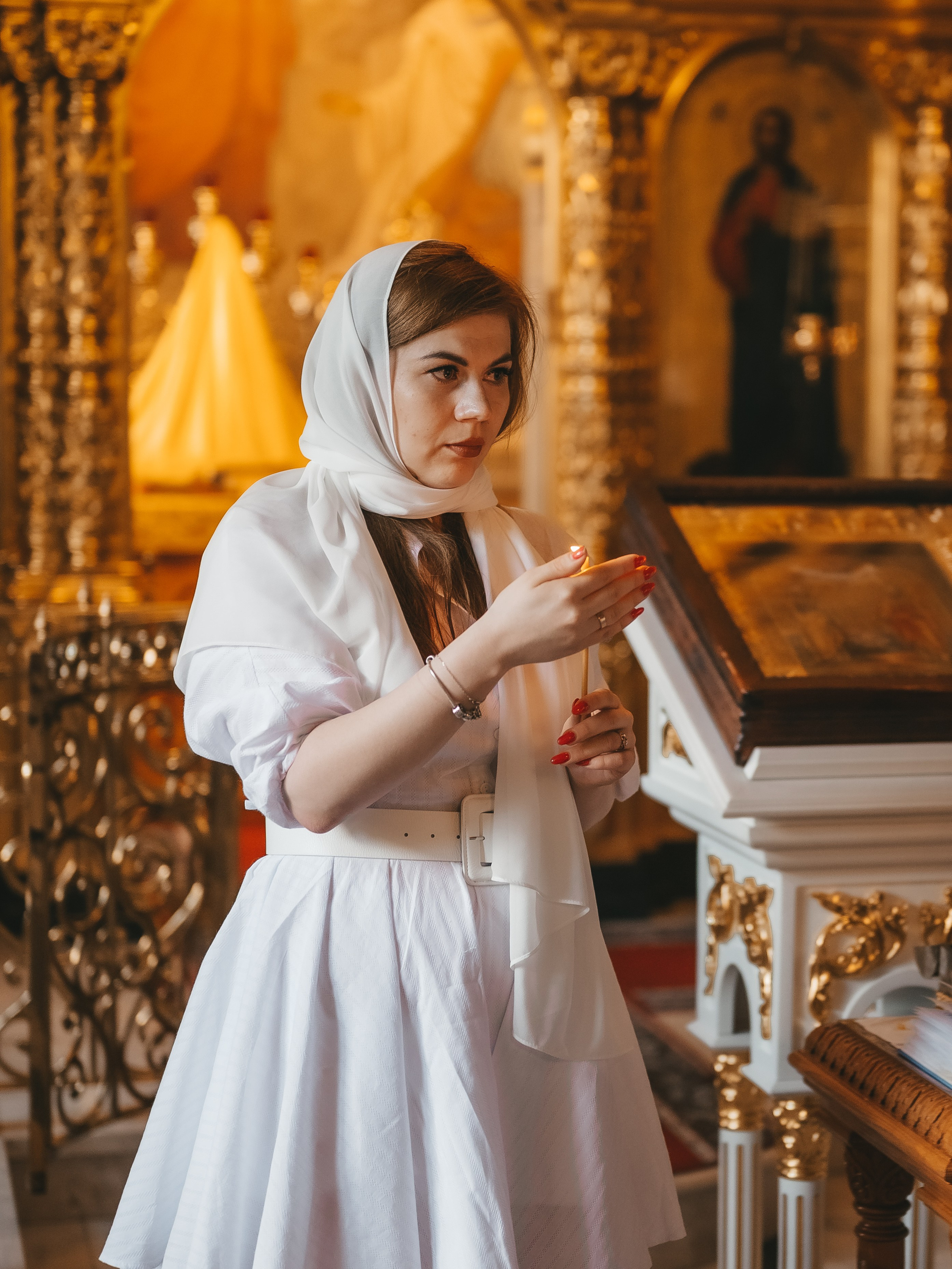 Таинство крещения Арины. Свадебный и семейный фотограф Юлия Чернобай | Подольск, Москва, Московская область