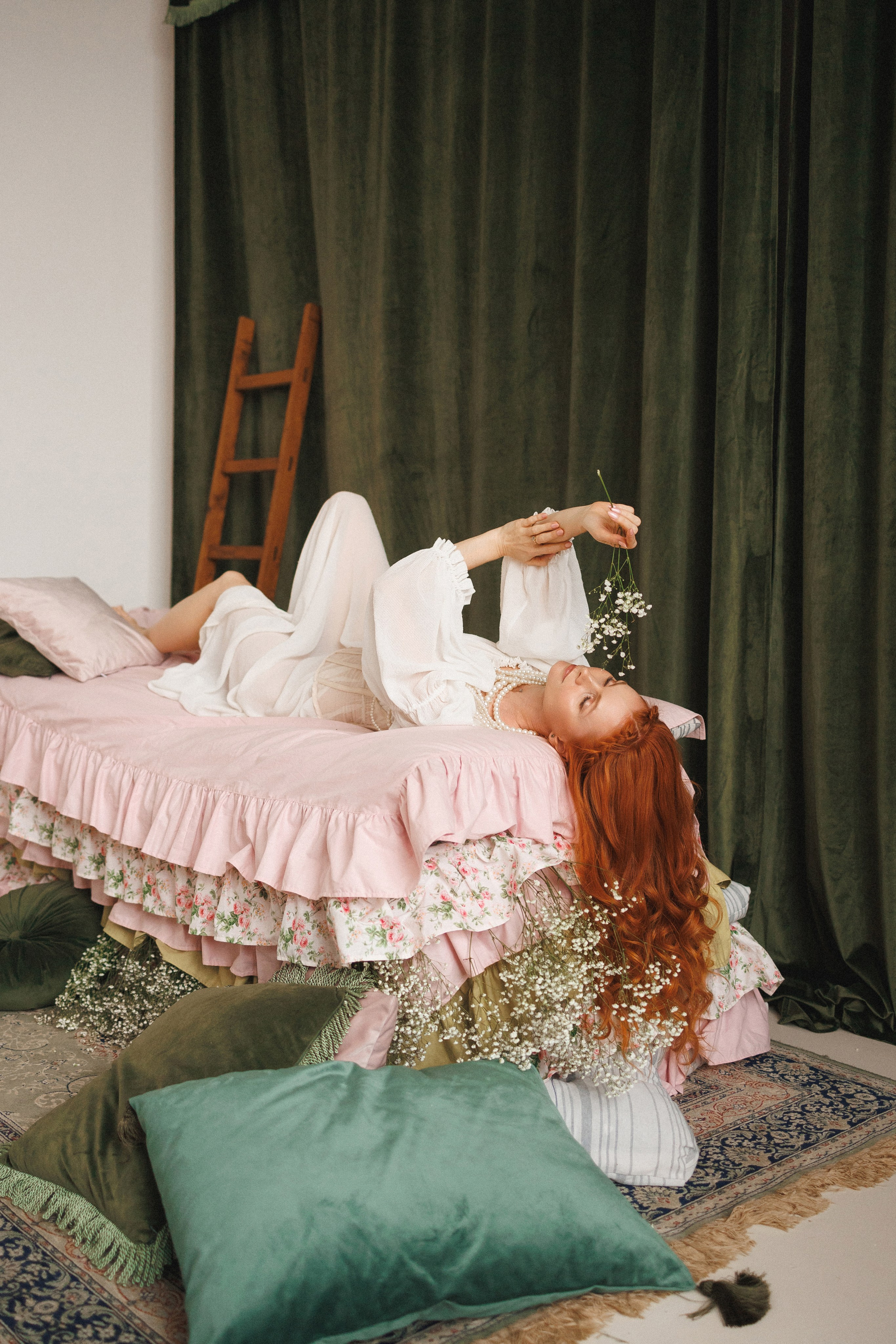 Женская фотосессия в стиле «Принцесса на горошине». Семейный и детский фотограф в Краснодаре Анна Трашкова