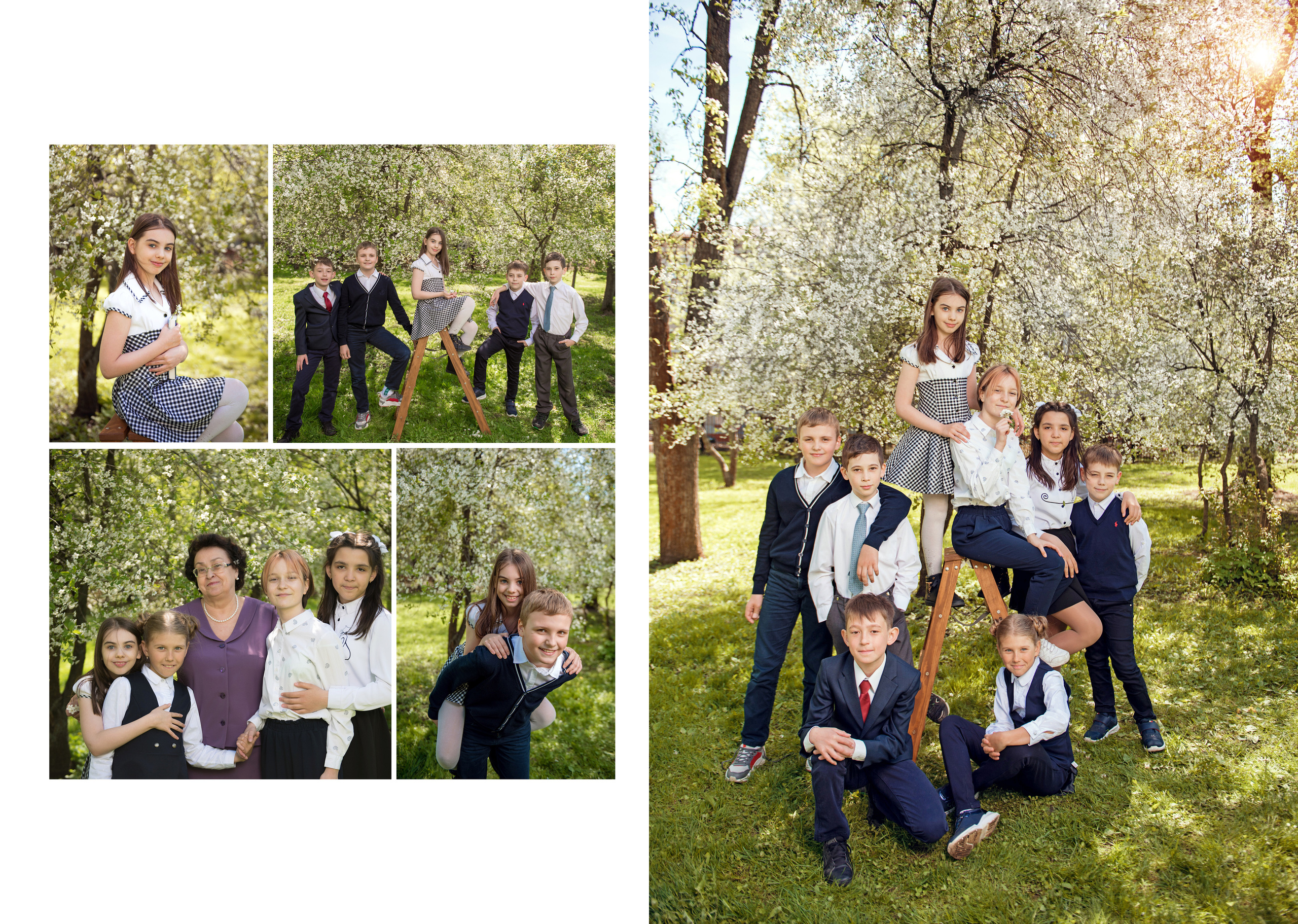 Акварель. Семейный фотограф Израиль. Фотокниги и школьные альбомы