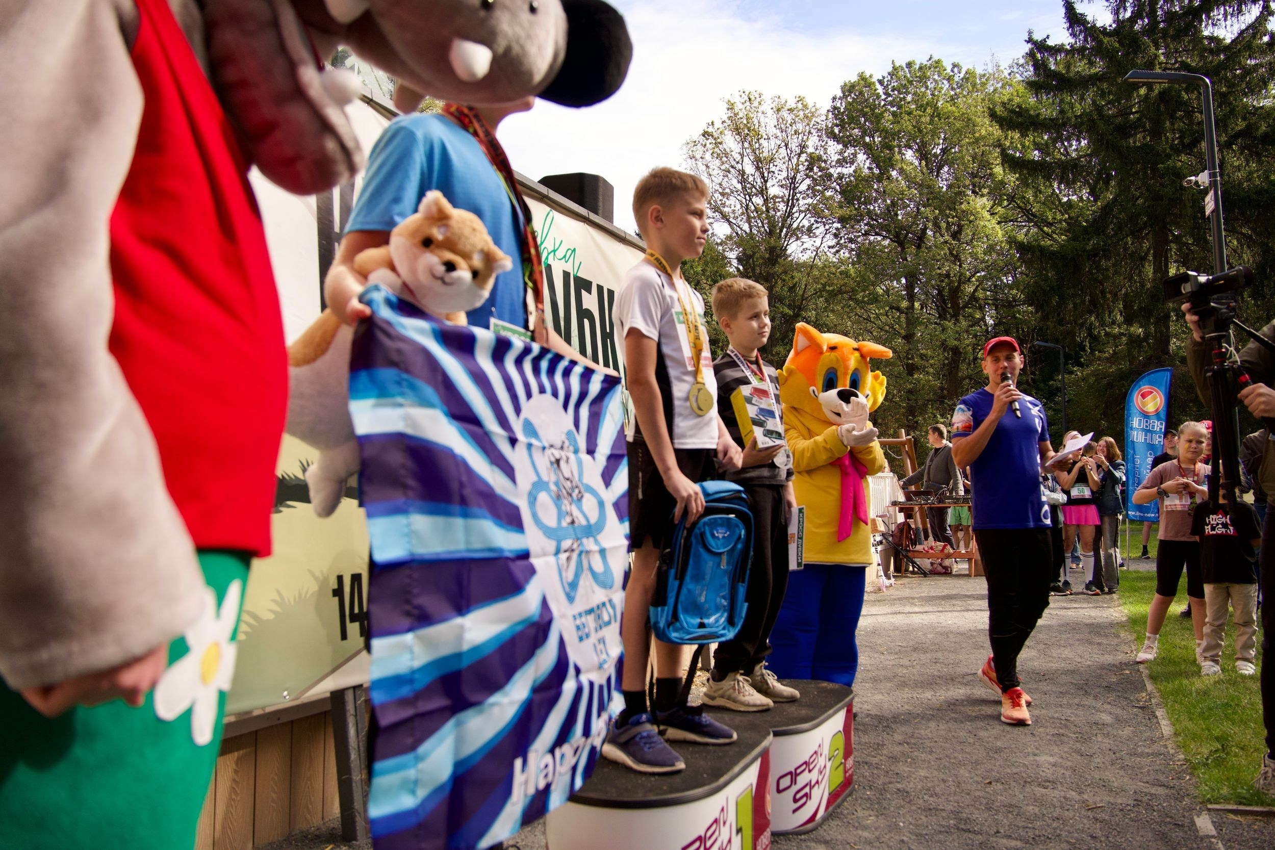 Забег в парке «Дубки». Кафе «БЕЛКА НАШЕПТАЛА». Ну оооочень концептуальное кафе