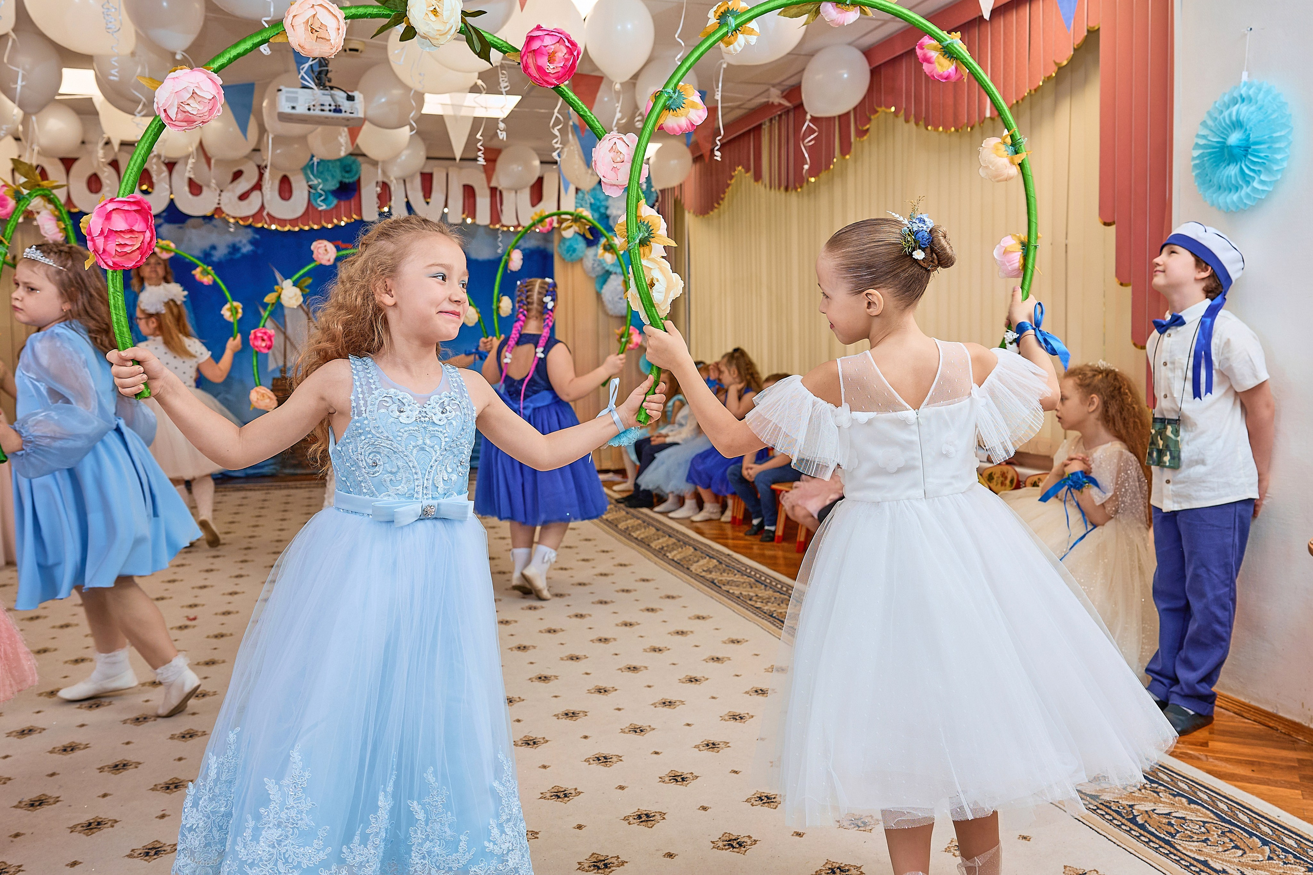 Фотосъёмка выпускного утренника в детском саду. Выпускные альбомы в Москве фотограф Алина Пащук