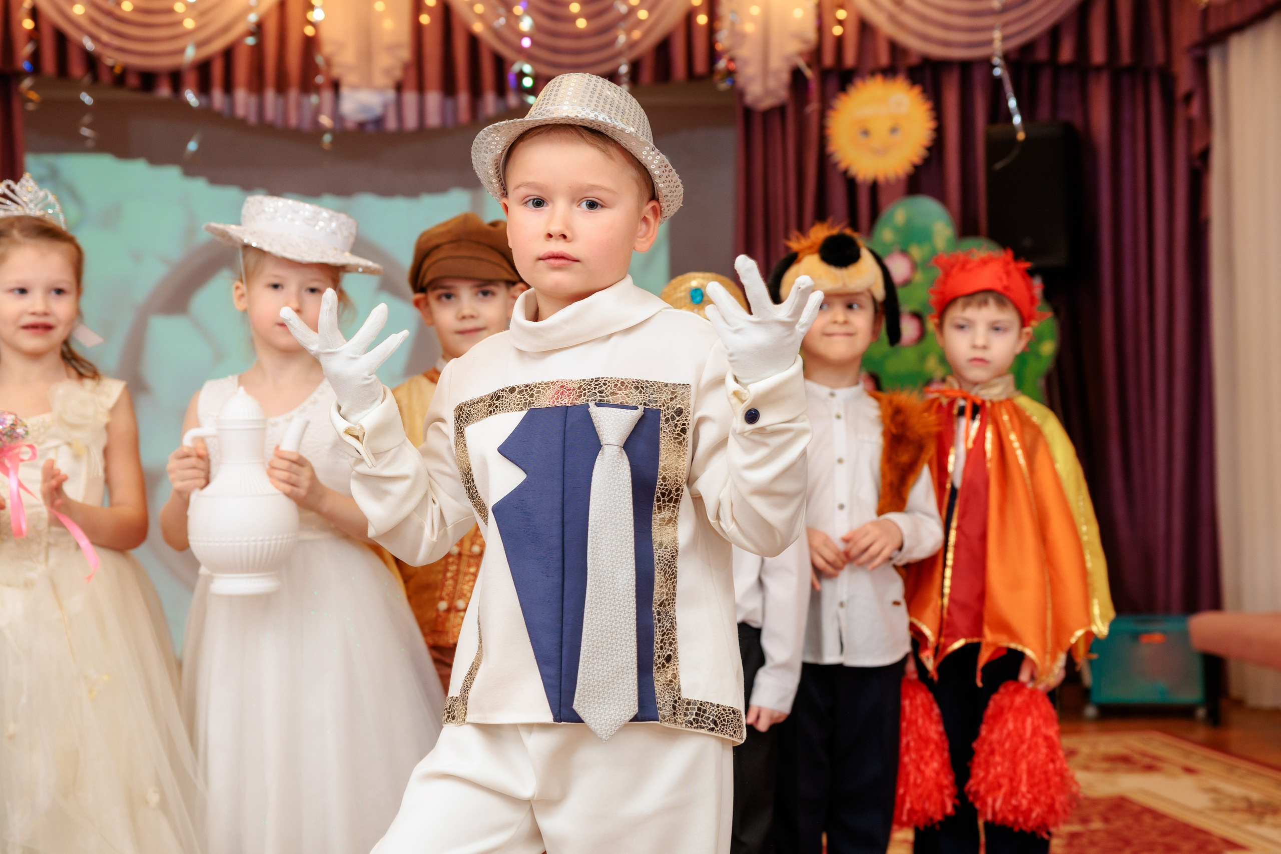 Фотосъёмка выпускного утренника в детском саду. Выпускные альбомы в Москве фотограф Алина Пащук