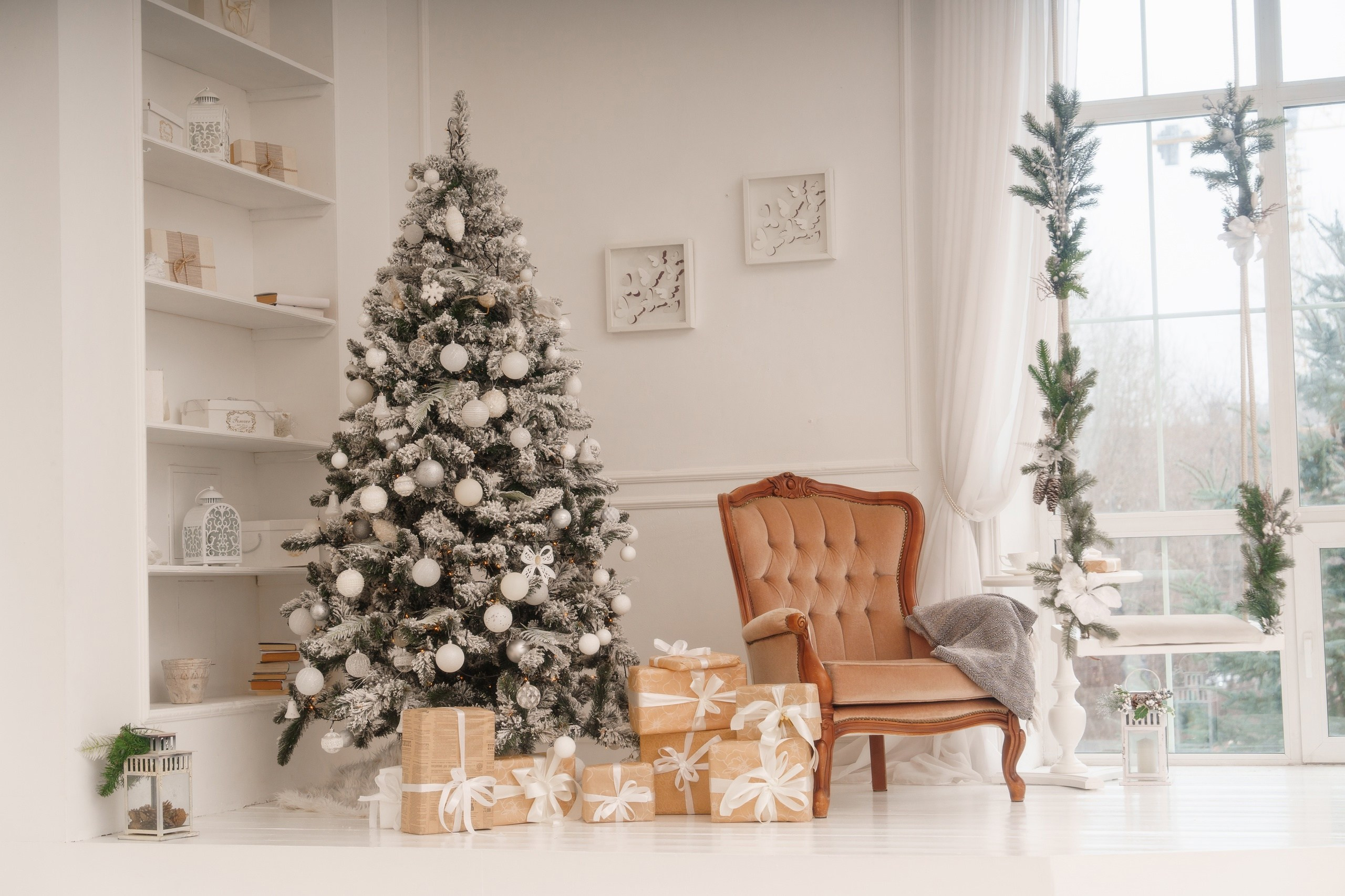 Фотостудии с новогодним интерьером 2024-2025. Детский и семейный фотограф в Екатеринбурге