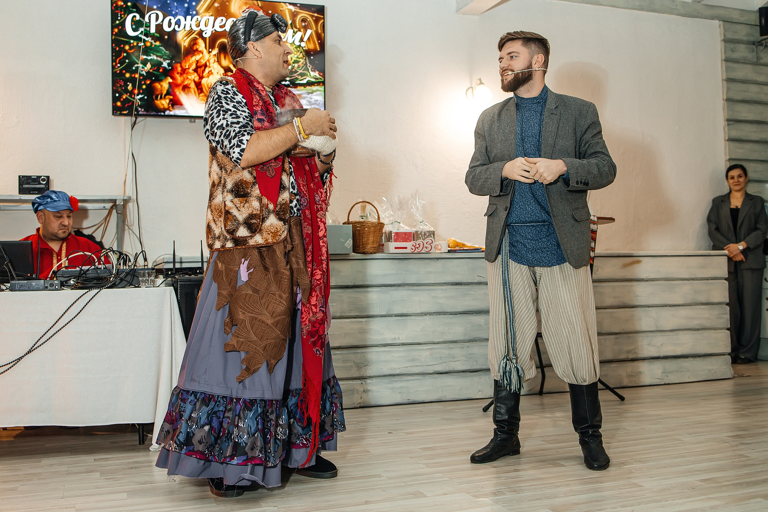 Рождество в ресторане «Казачок». Александр Антонов. Профессиональный свадебный, репортажный фотограф в Москве, Подольске. Фото+Видео на любой праздник