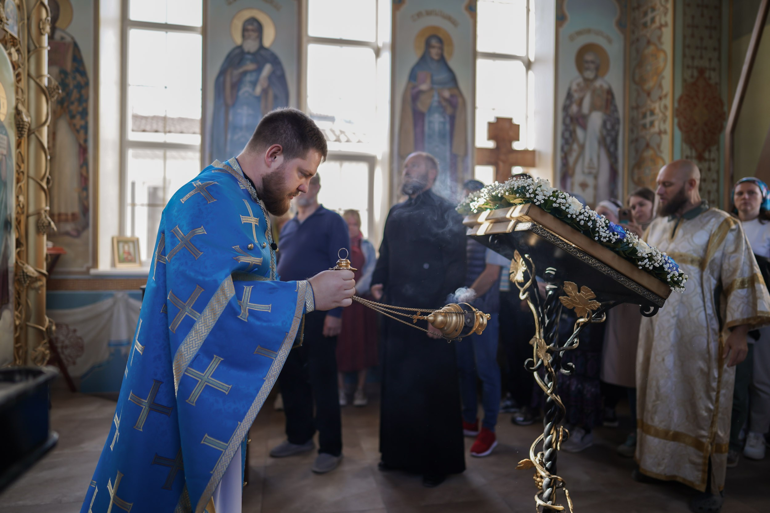 Покров Пресвятой Богородицы в храме ап. Андрея Первозванного. Церковный фотограф Севастополь