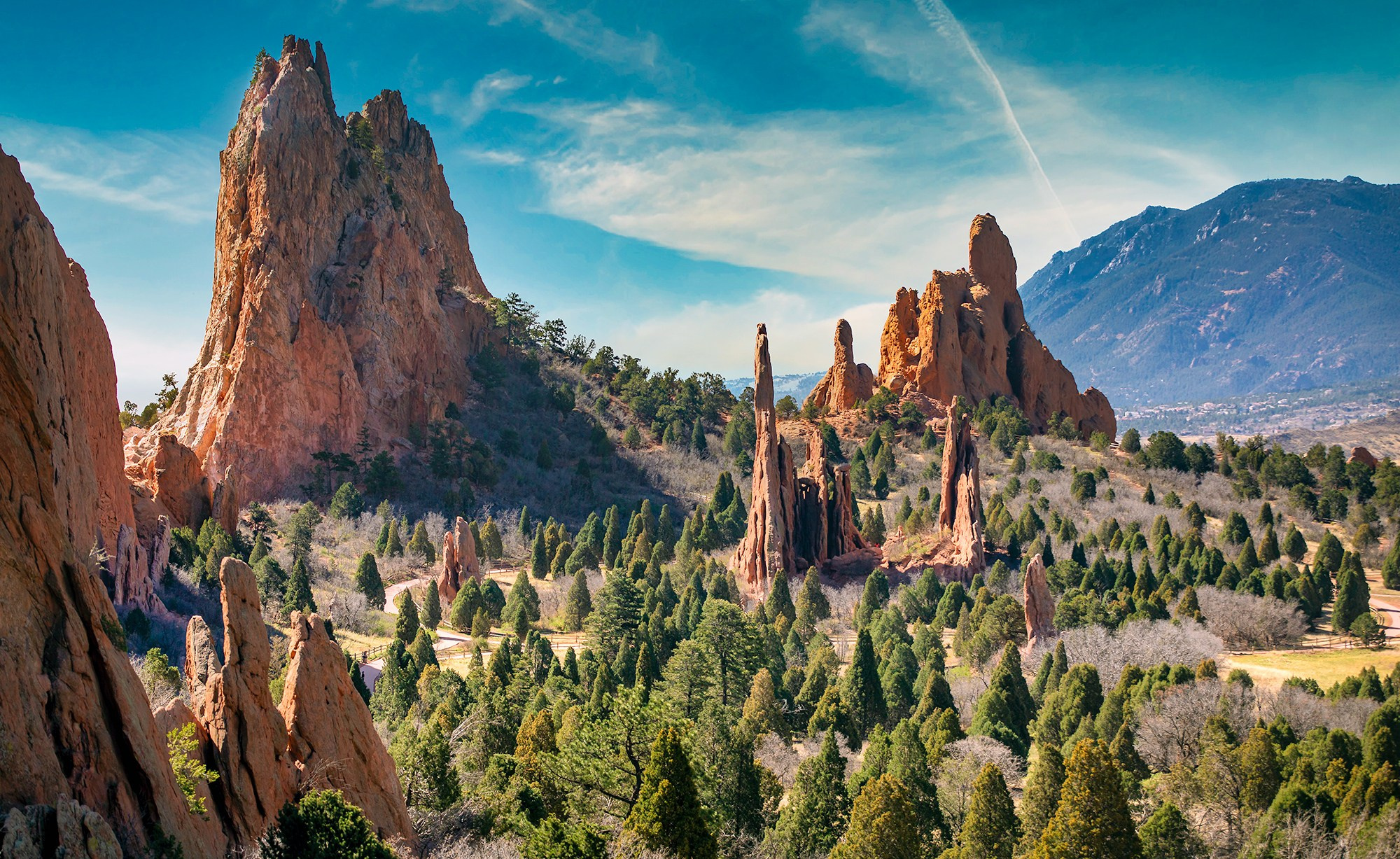 Garden of the Gods, USA. Photographer Vladimir Ostapenko