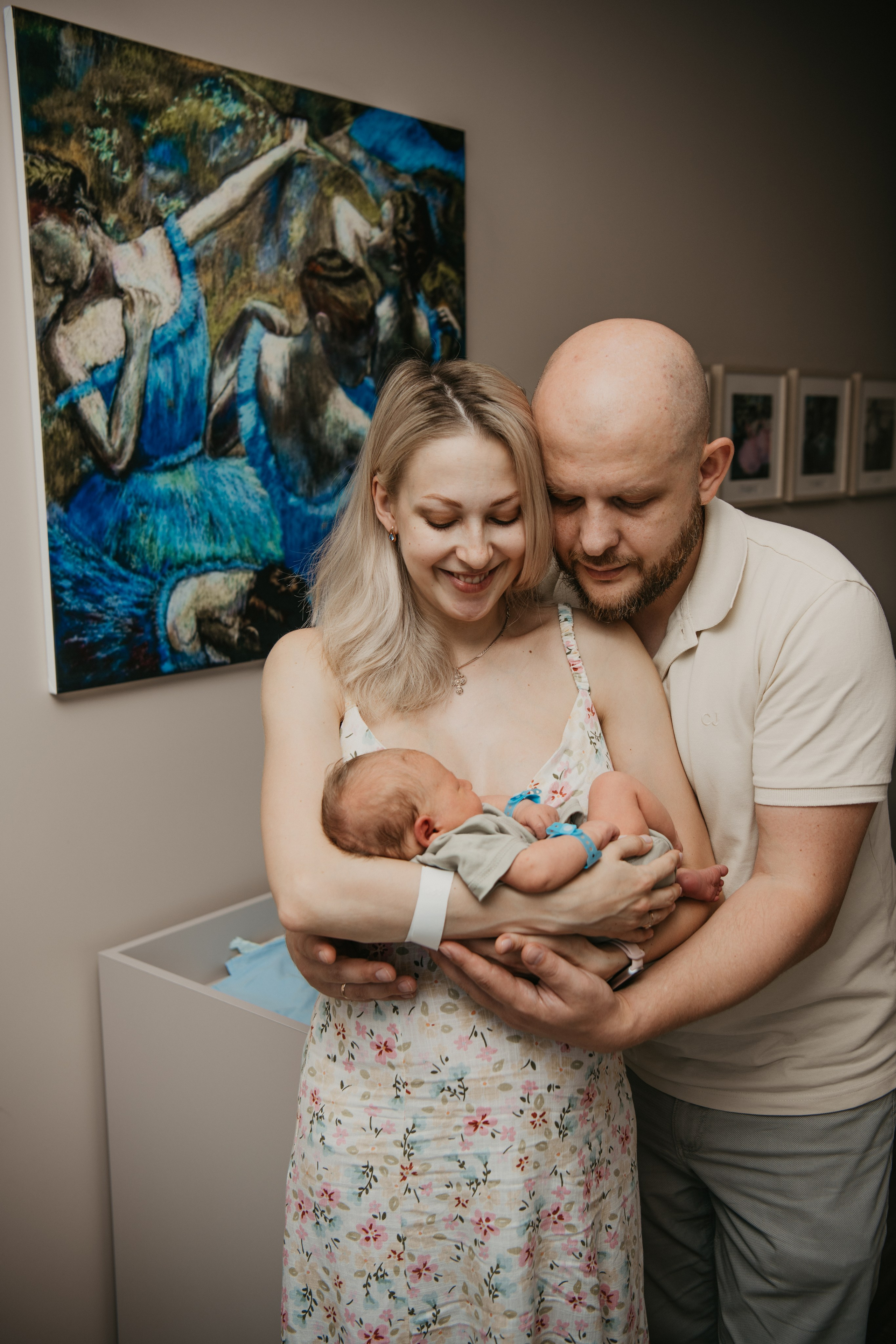 Выписка Вениамина. Ерамишанцева. Фотограф на выписку из роддома в Москве и МО