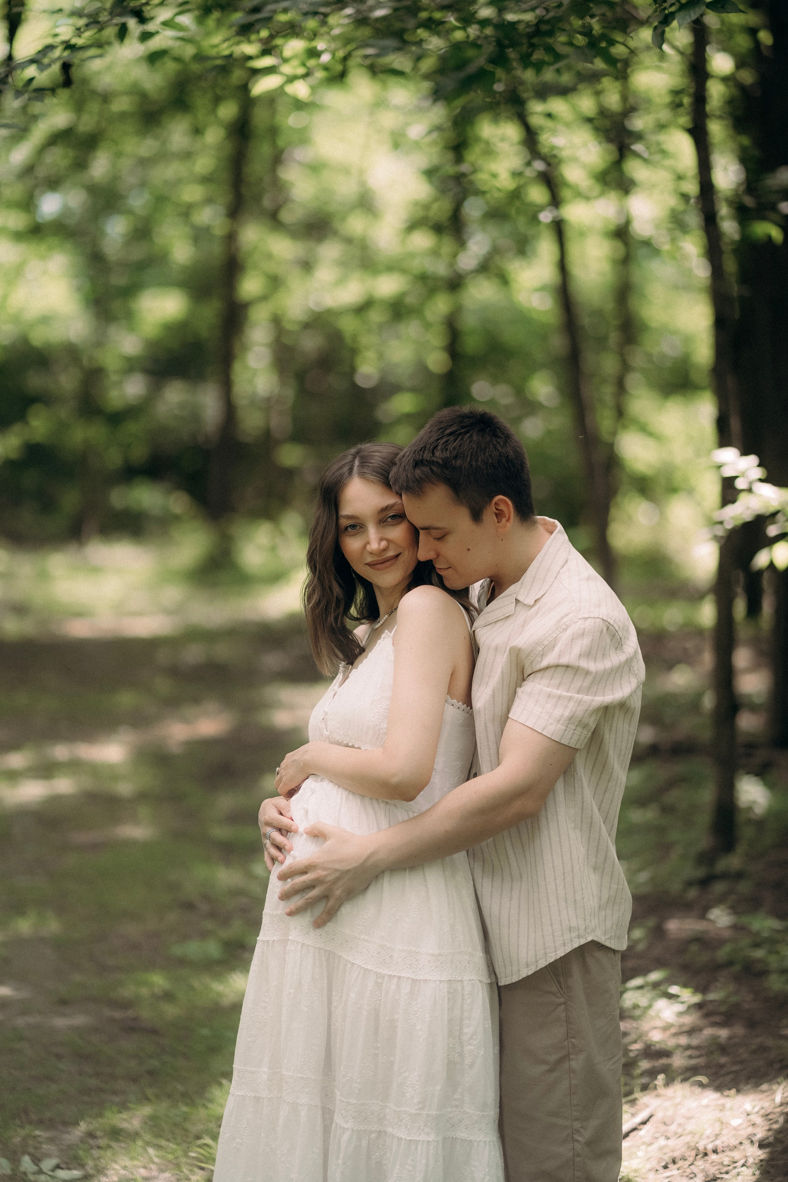 Фотосессия беременности на природе. Фотограф с психологическим образованием
