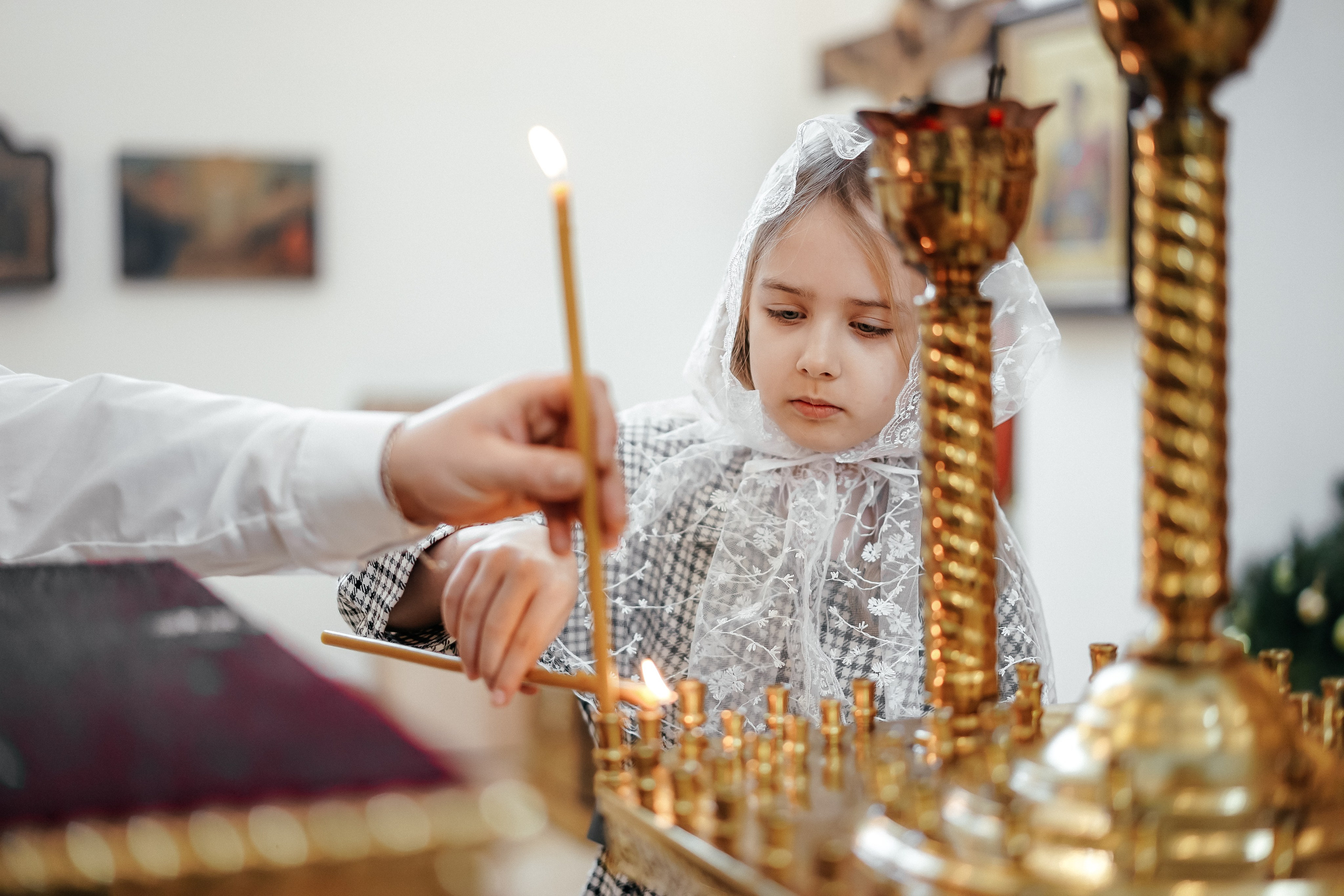 Крещение | Варвара. Фотограф и видеограф Смоленск | Студия Цезарь