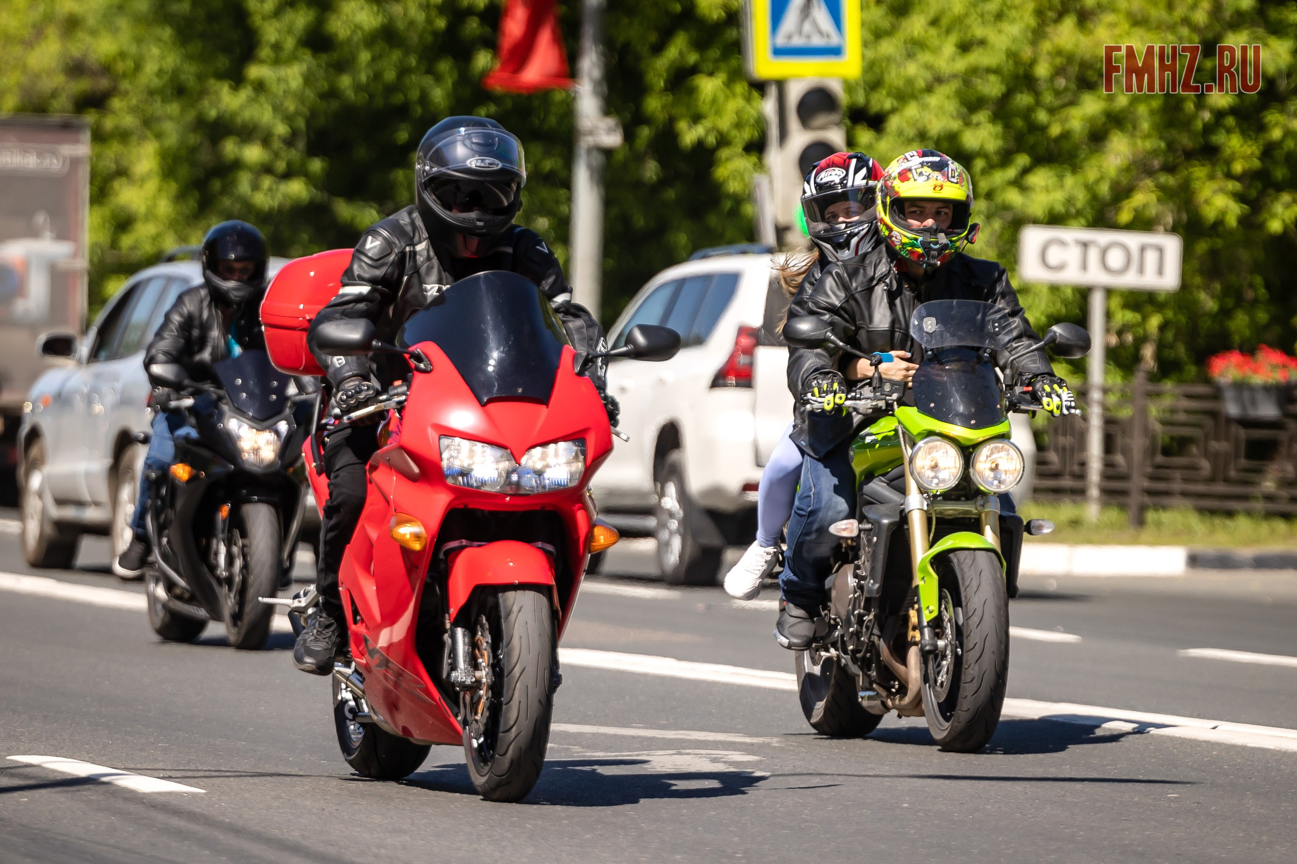 Открытие мотосезона Мотоциклистов г. Домодедово 25.05.24. Фотограф Владимир Охрименко
