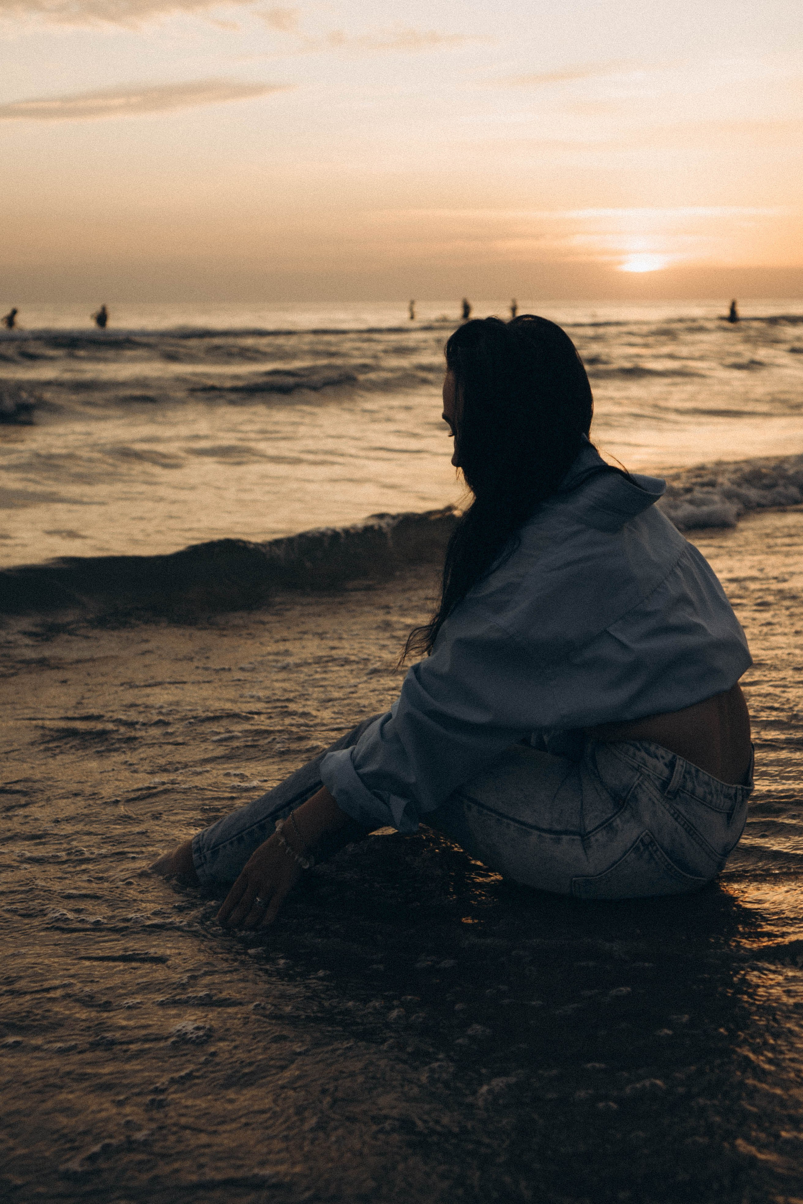 Июльский вечер на берегу черного моря. Профессиональный фотограф, Санкт-Петербург — Виктория Богомолова