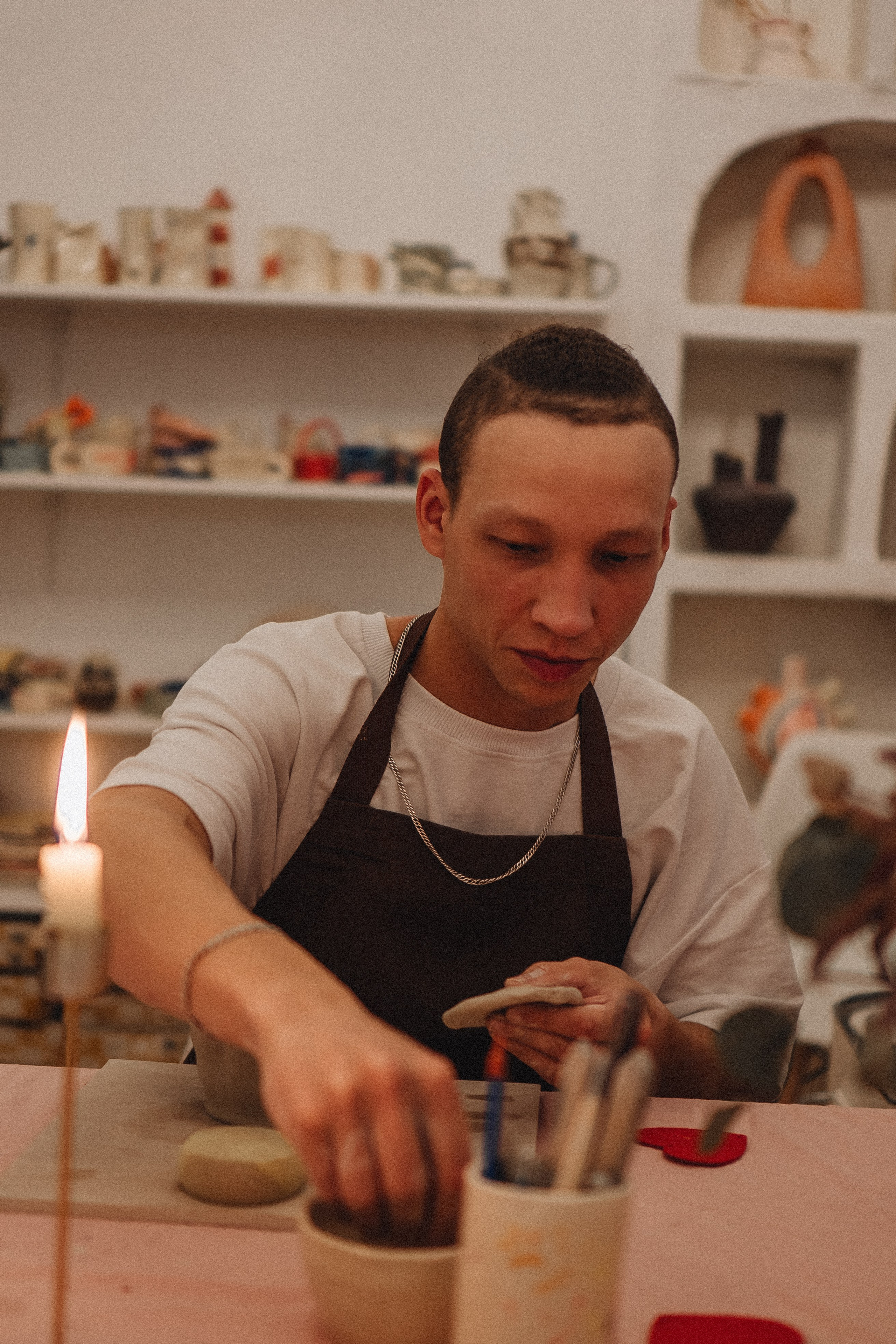 СВИДАНИЕ В ГОНЧАРНОЙ МАСТЕРСКОЙ. Профессиональный фотограф, Санкт-Петербург — Виктория Богомолова