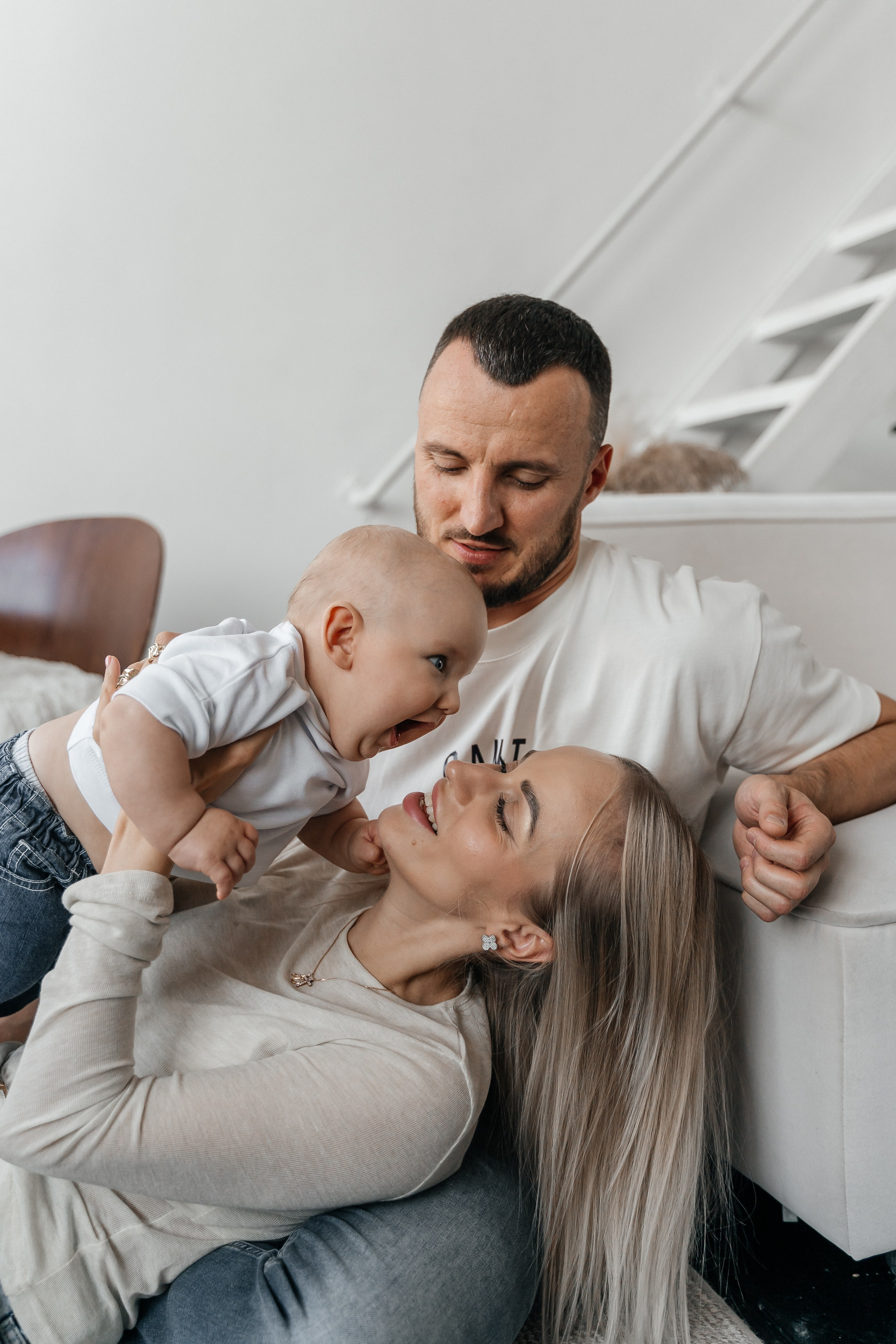 Саша, Юля и Лев. Волик Мария