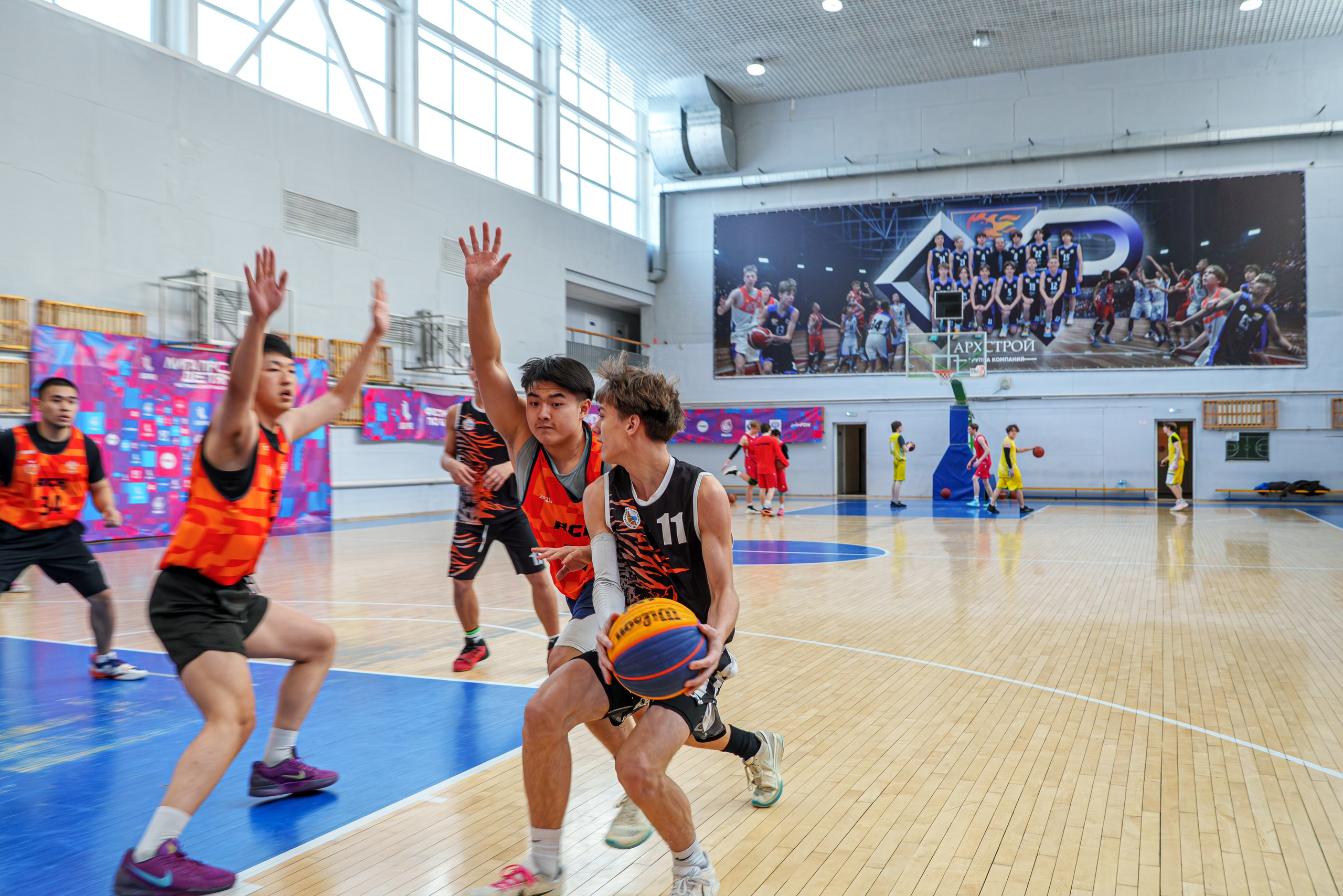 Турнир по баскетболу 3 на 3. Газпром. Репортажный фотограф Владислав Остерман