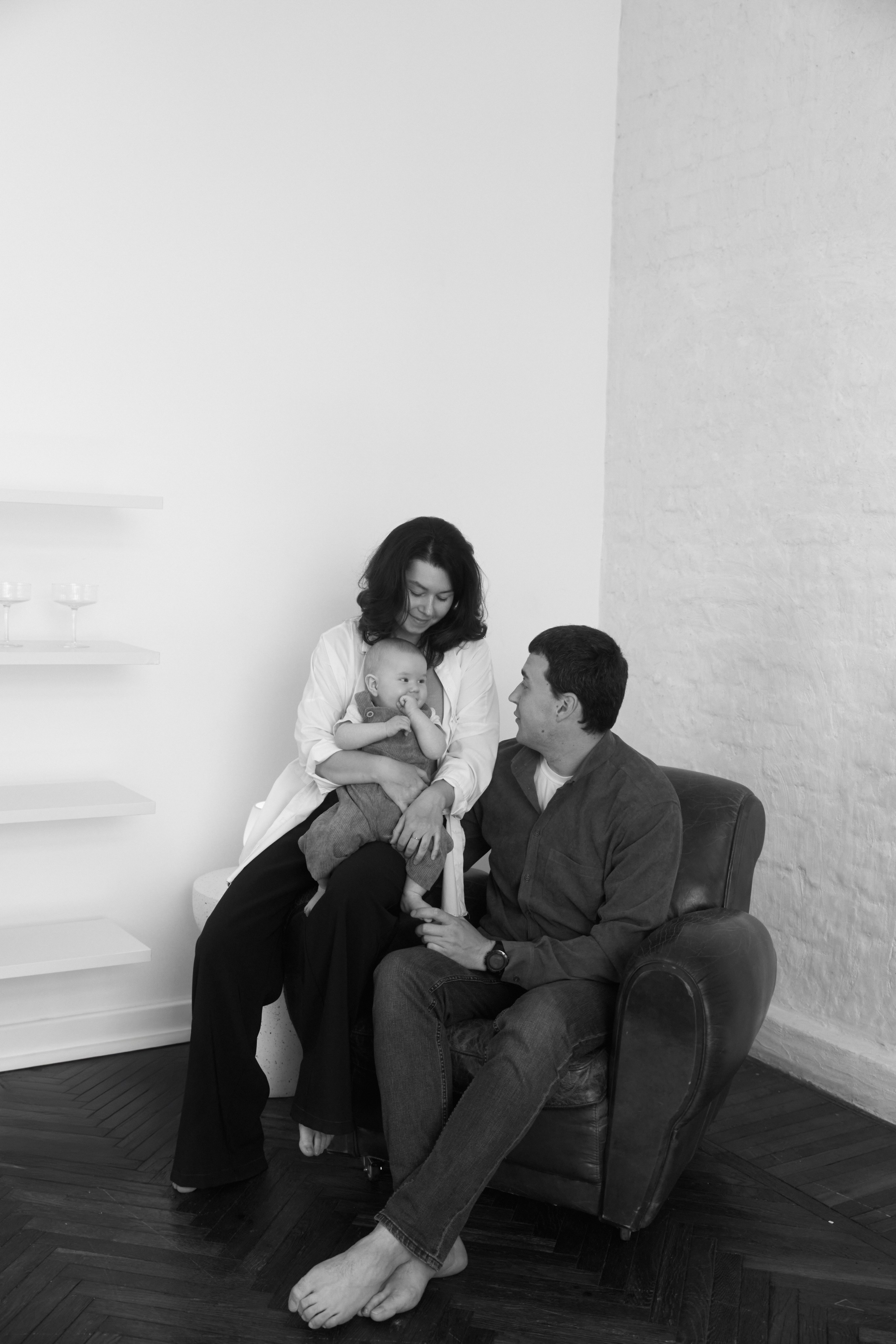 Степан + Аня + Коля. Семейный и детский фотограф Юлия Шох