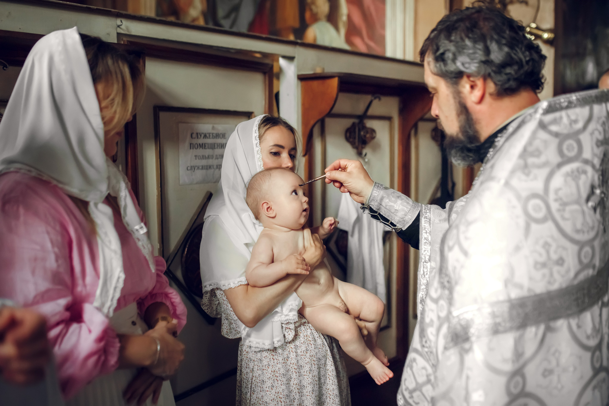 Крещение Бориса. Фотограф на Крещение, семейный фотограф в Москве
