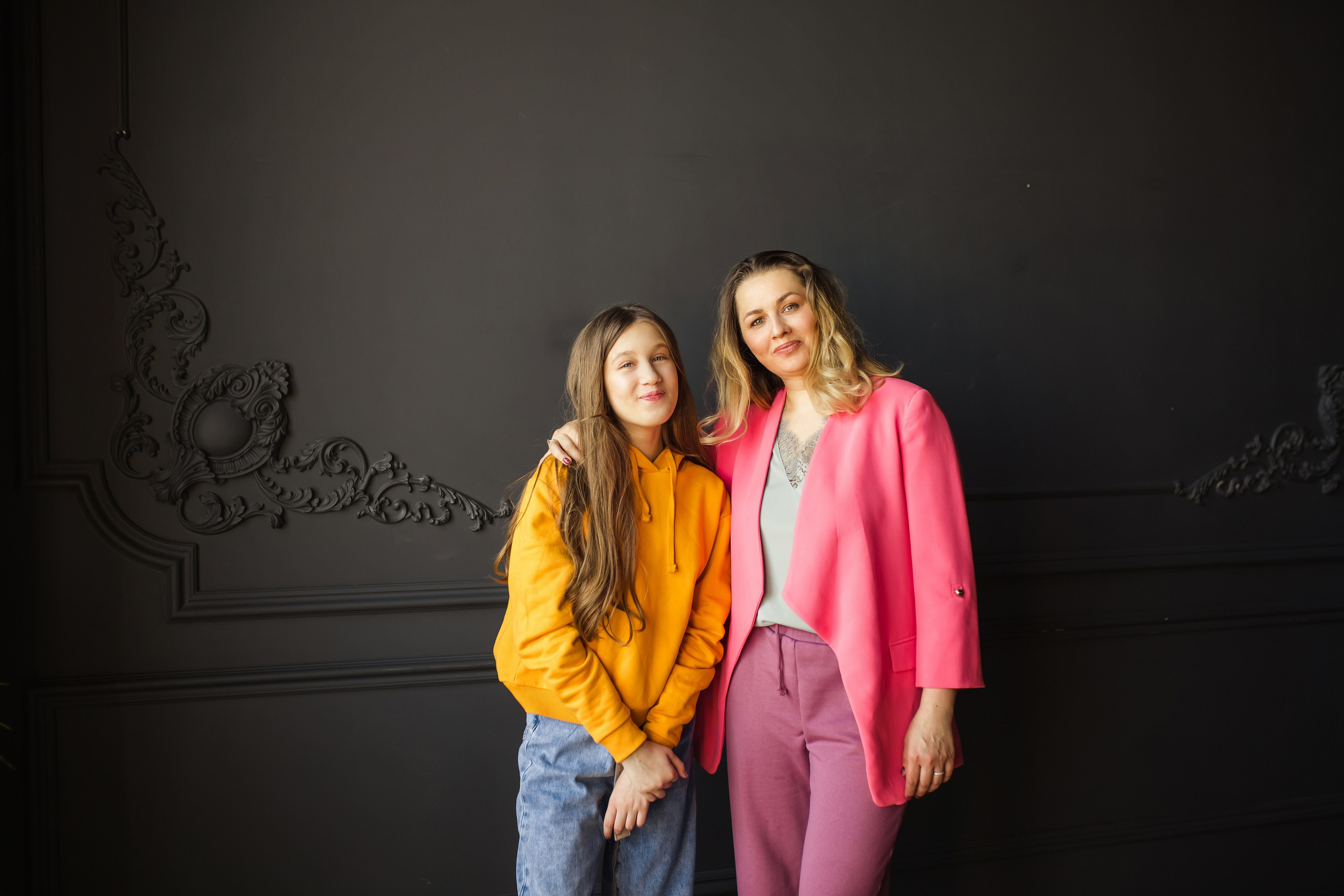 Александра, Ангелина и Елена. Фотограф на Крещение, семейный фотограф в Москве