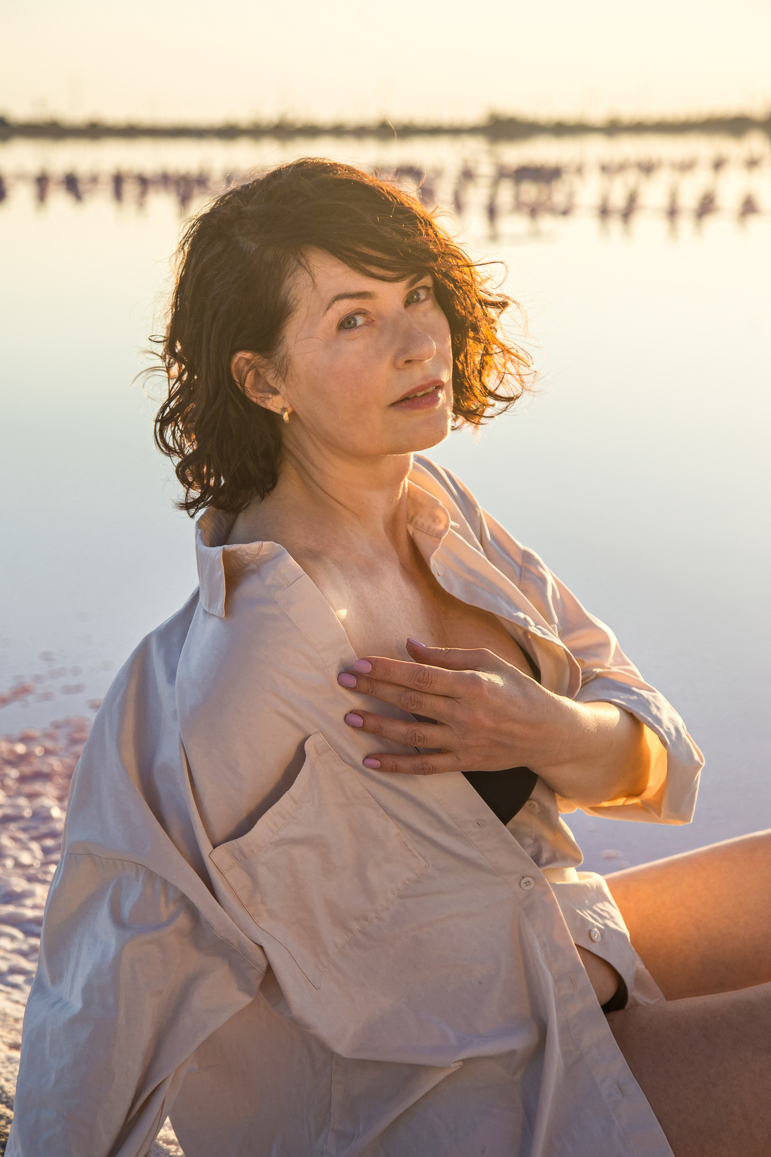 Розовое озеро. Семейный фотограф в Москве Влада Лунина