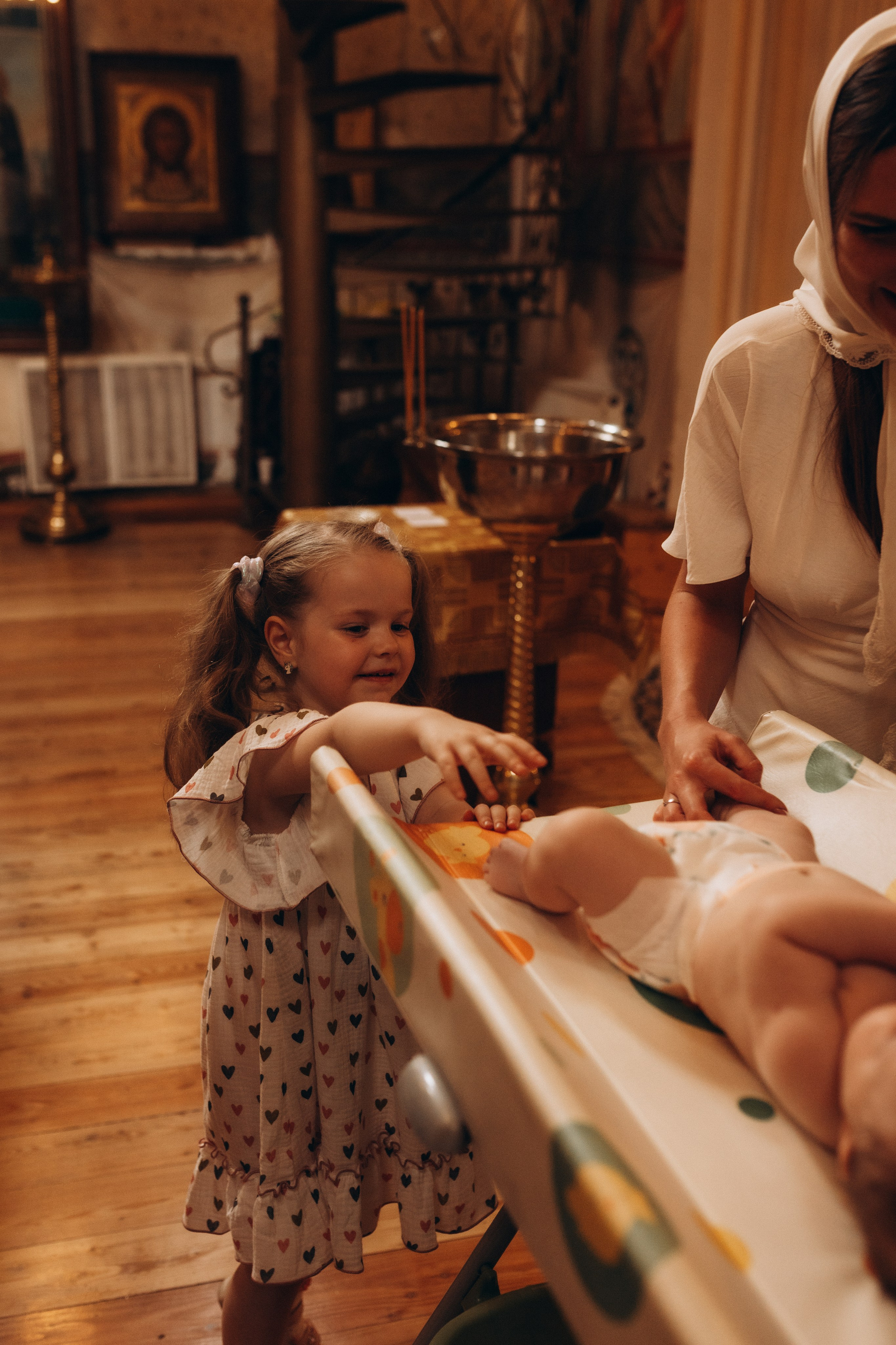 Таинство Крещения Ясны и Марка. Семейный фотограф Москва Наталия Осьмакова