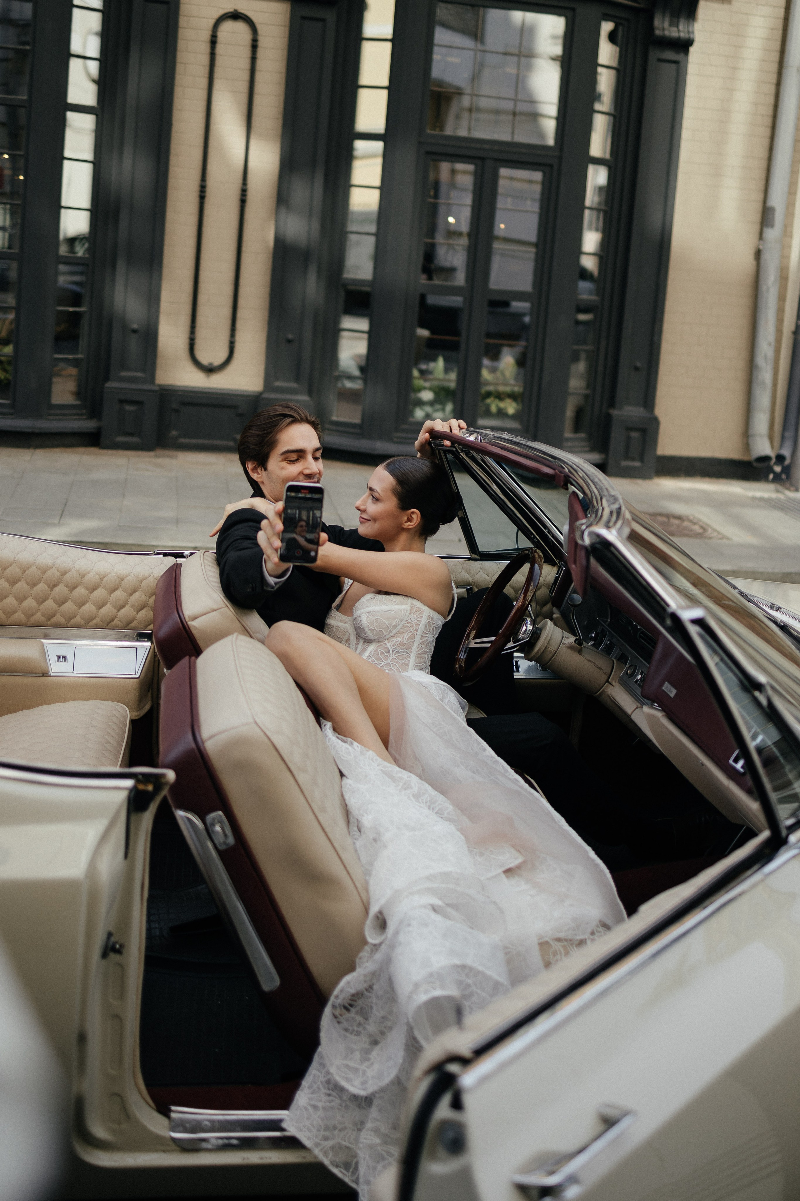 На кабриолете. Фотограф Родионова Екатерина в Москве и Оренбурге