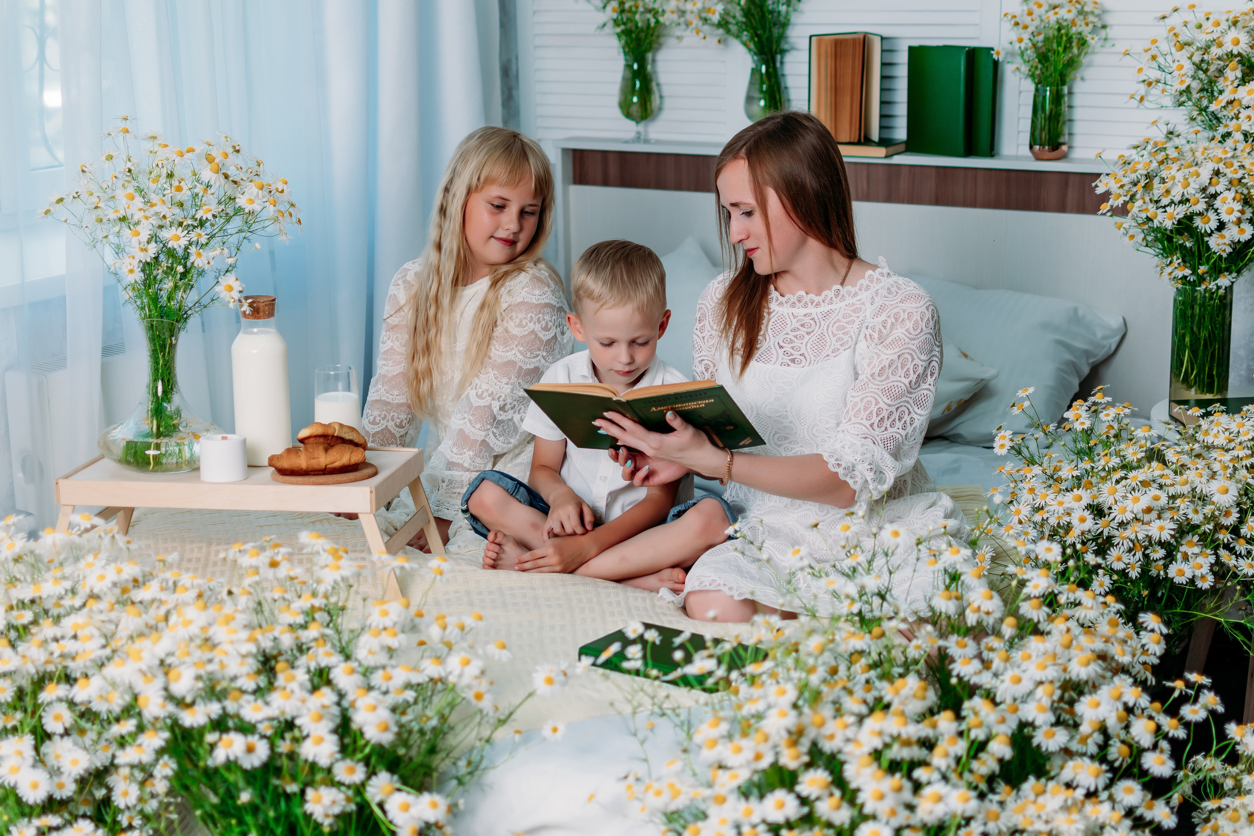 Кристина, Миша и Вика. Фотограф Алёна Царькова. Киселевск