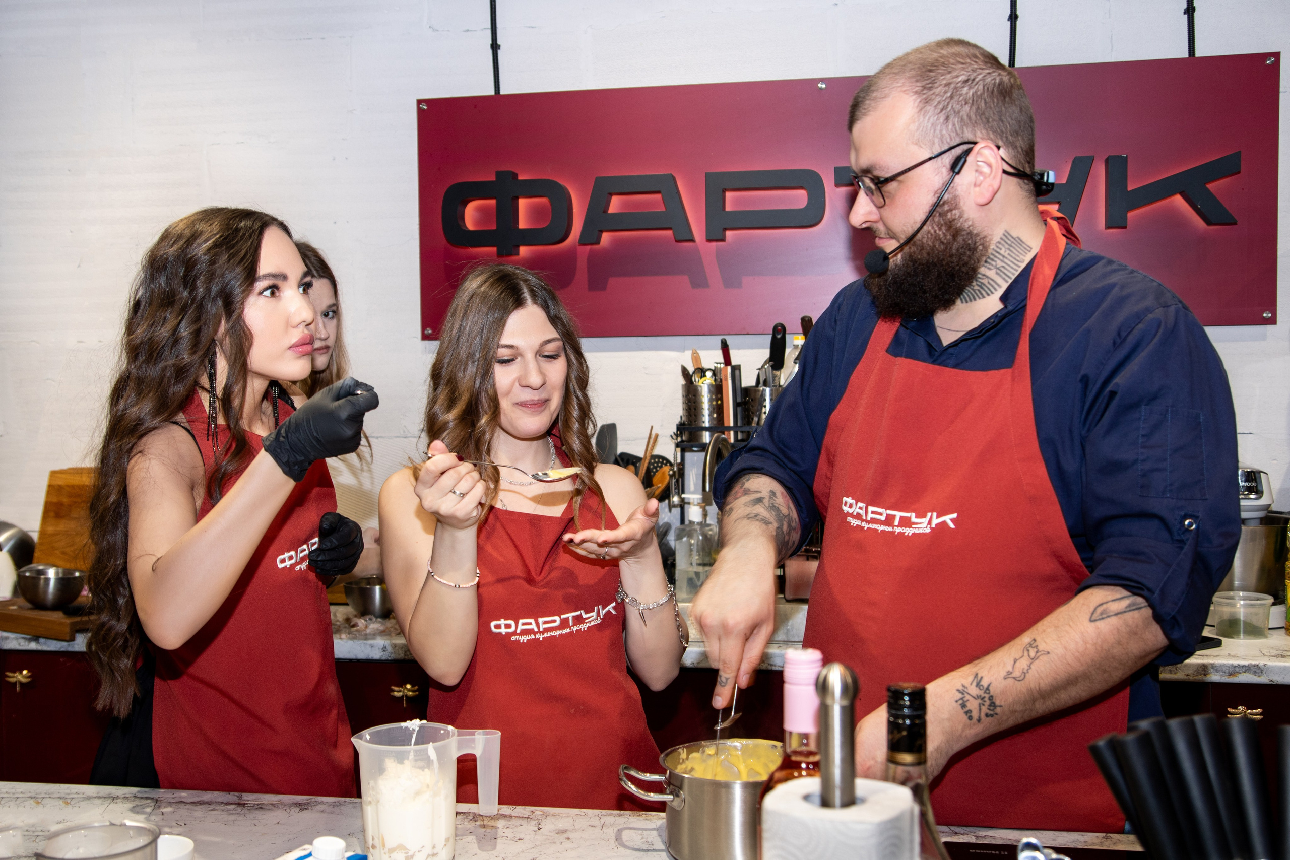 День рождение. Кулинарная студия Фартук. Фотограф в Самаре Алексей Головачёв