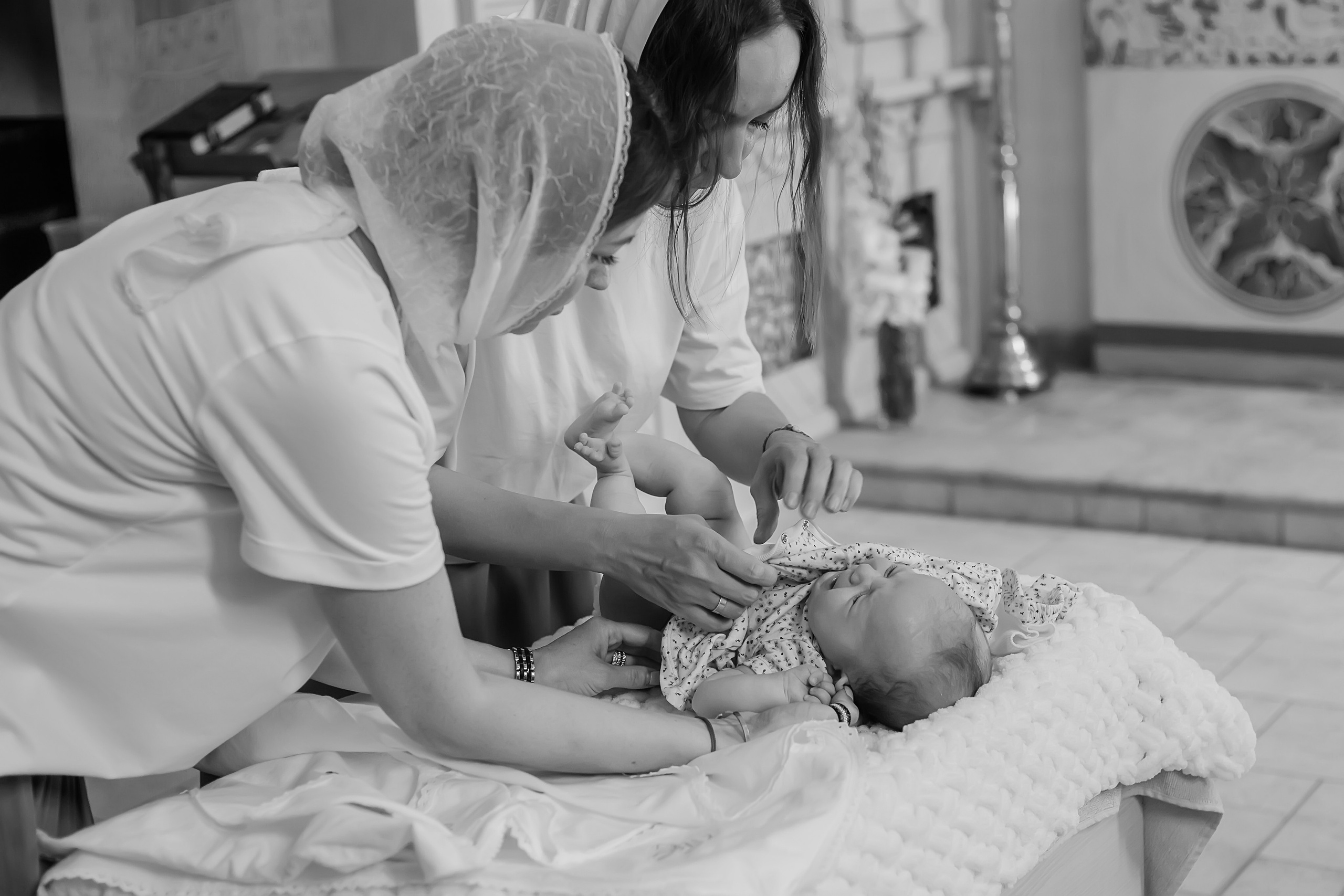 Крещение Валерии. Школьный и детский фотограф Старожилово