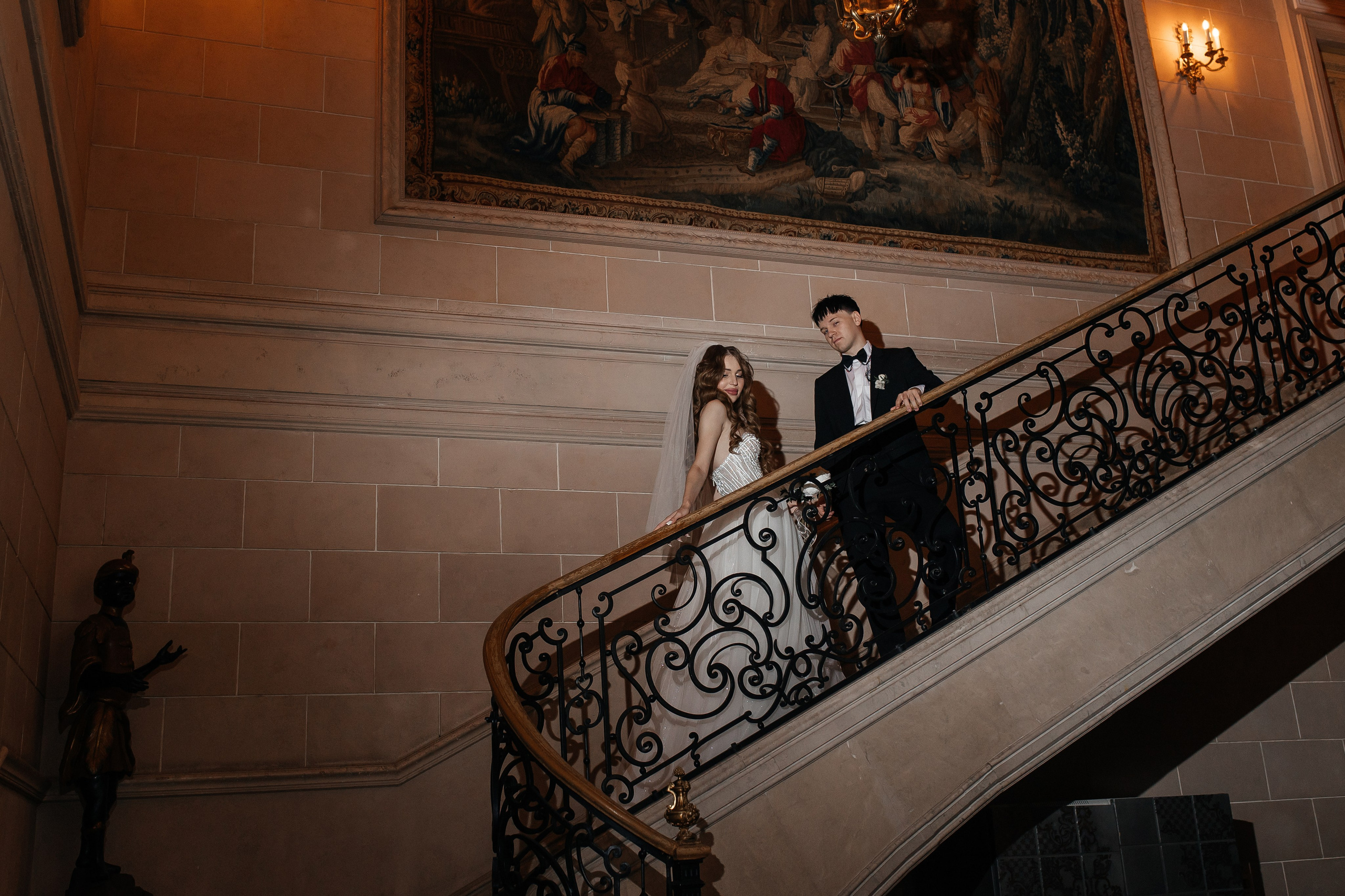 Свадебная фотосессия в ресторане Турандот