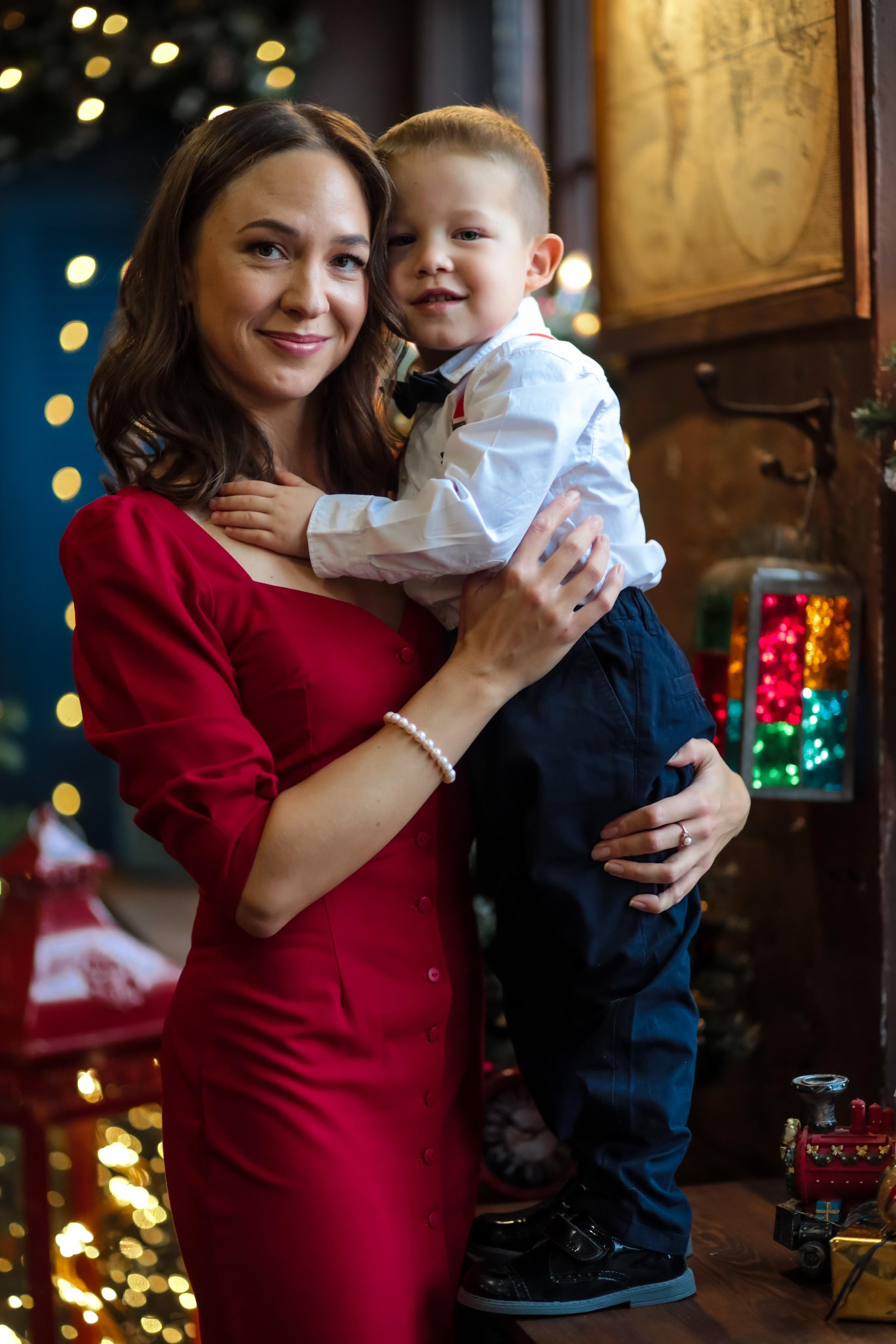 Новогодняя фотосессия в студии Леонардо. Kharchenkotatianaweddingphoto