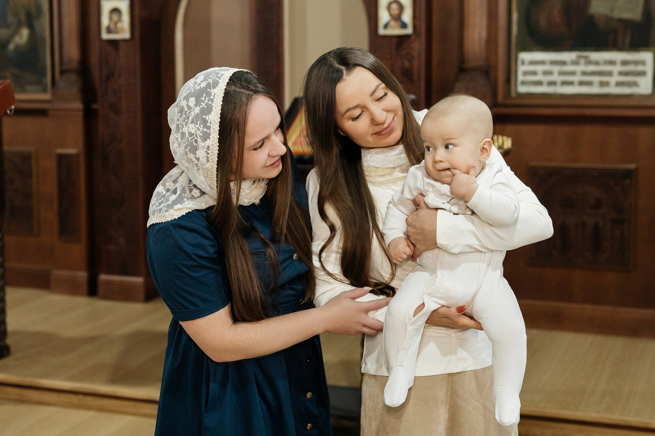 Таинства Крещения Мирона и Владимира. Семейный фотограф в Рязани и Рязанской области