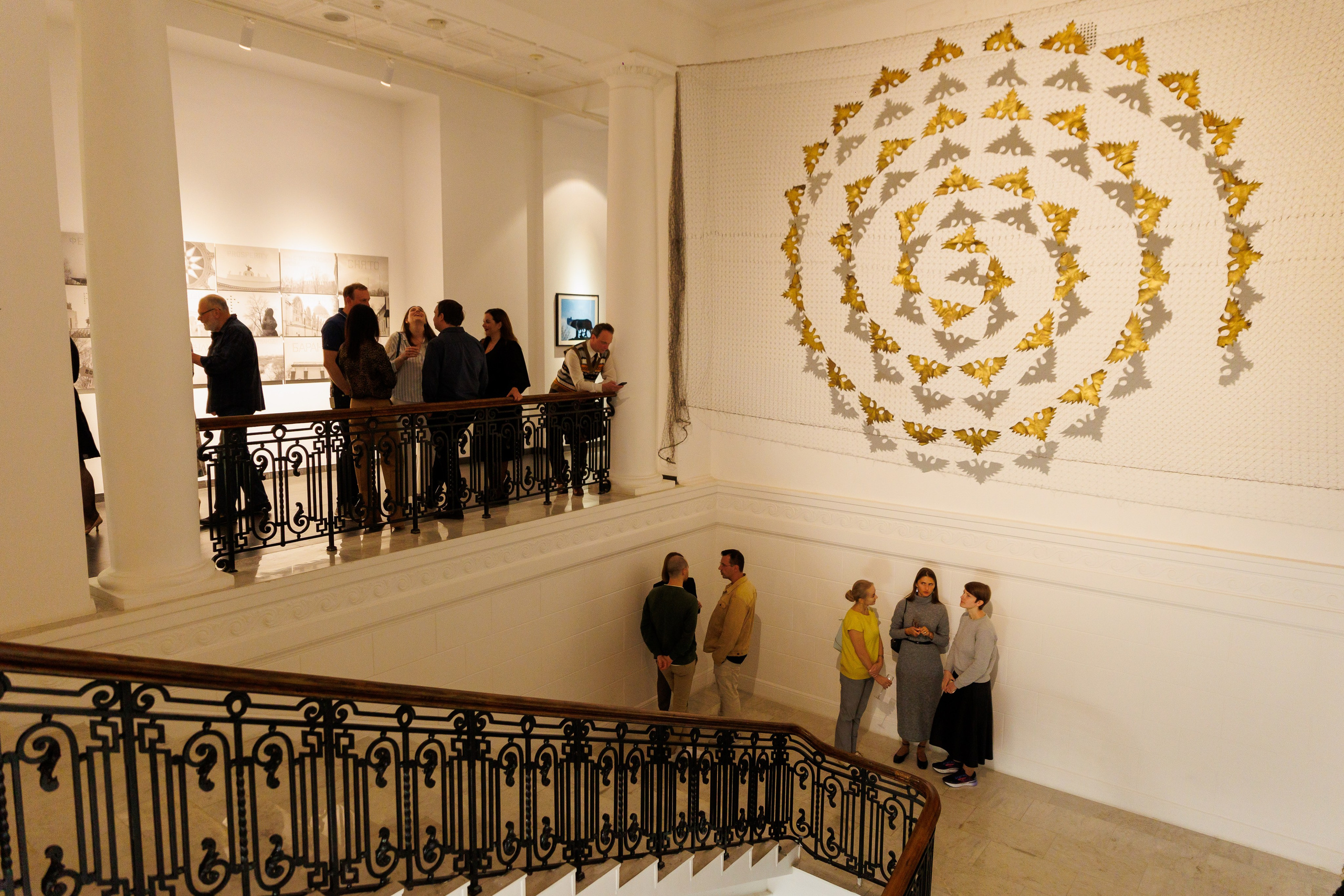 Открытите выставки Небесная География или разбор полетов Андрея Филиппова. Фотограф Иван Недорез