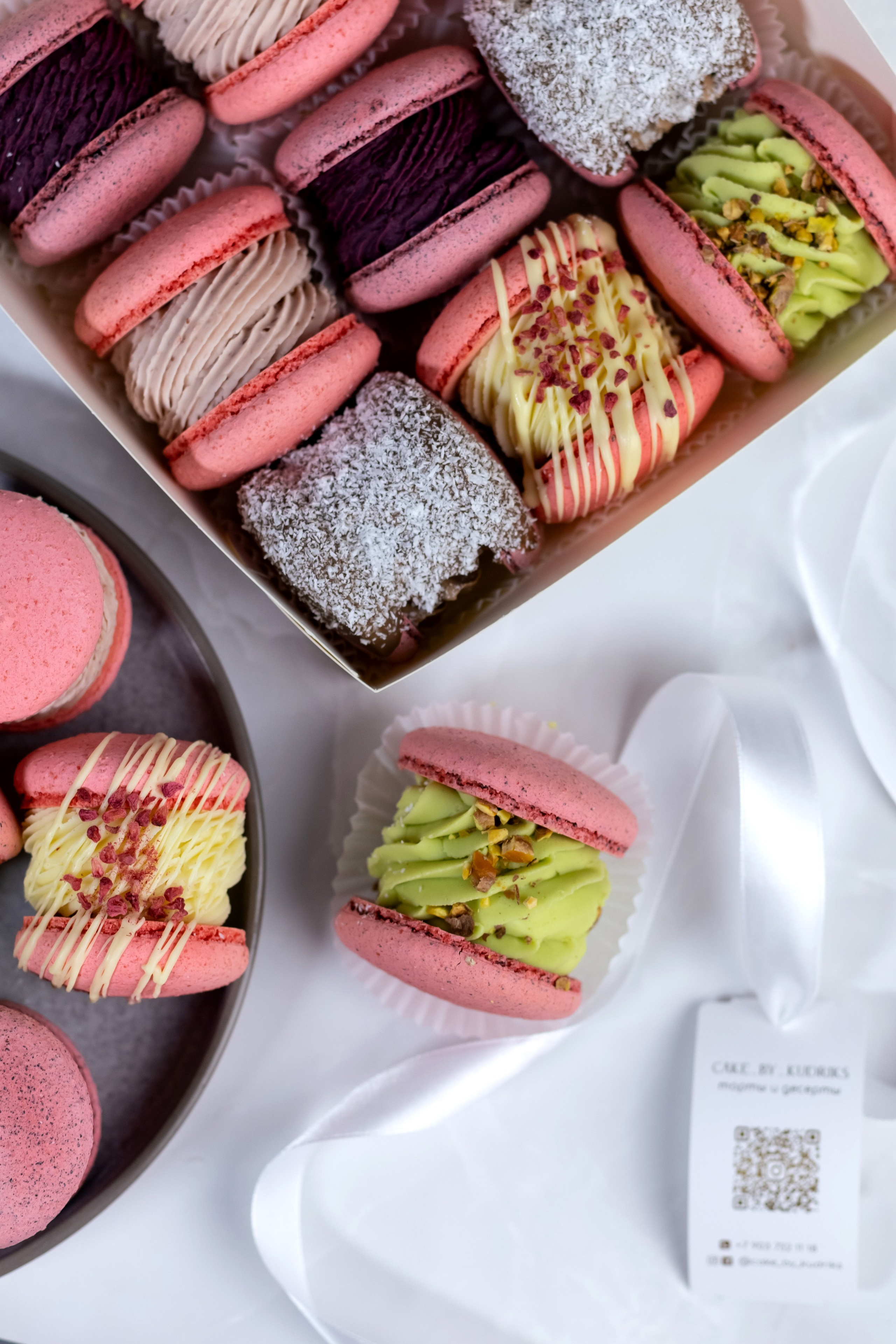 Пирожные макарунсы. Фотограф Полина Закирова