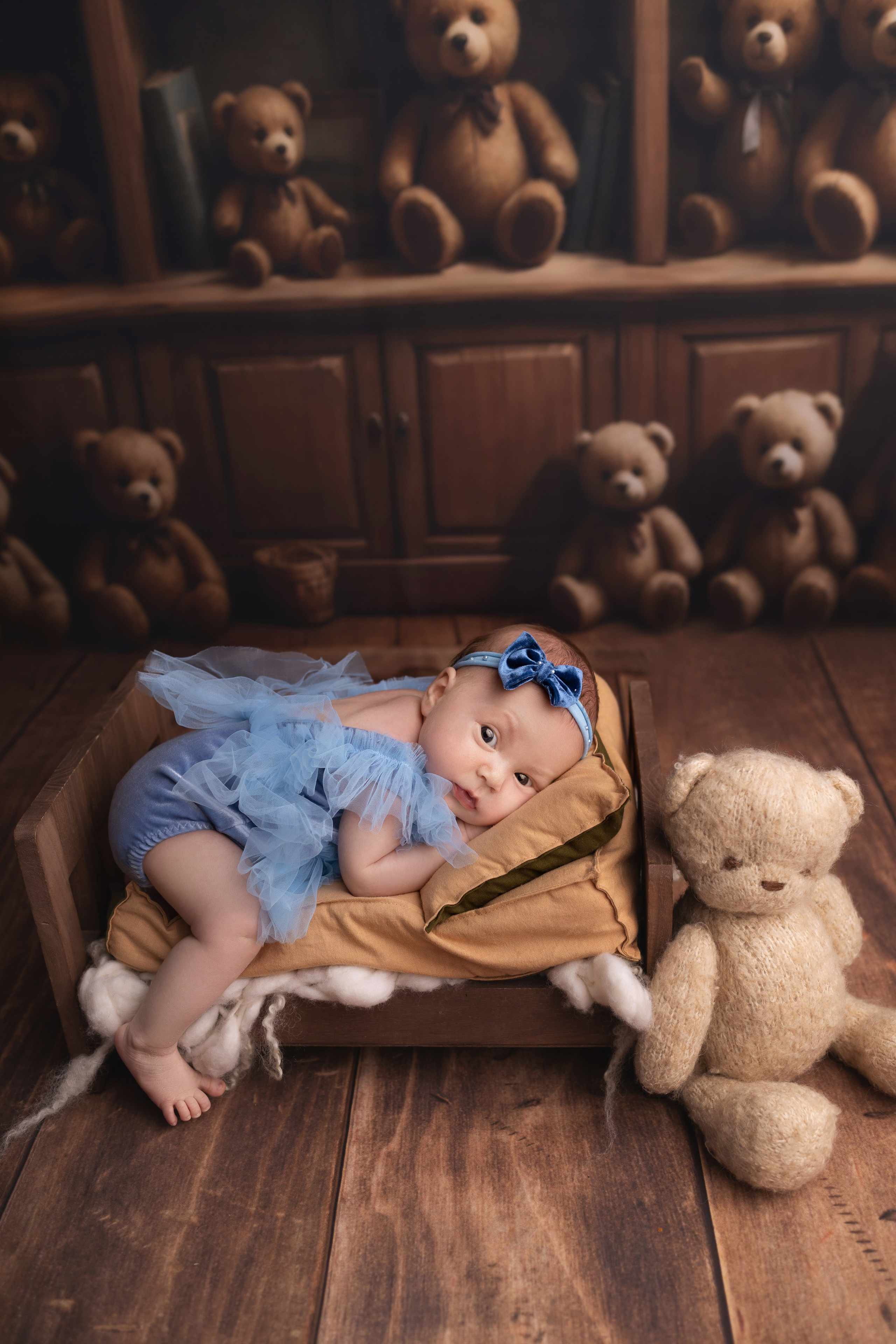 Классическая фотосессия малыша. Фотограф новорожденных малышей в Омске и Омской области Эльвира Камаева