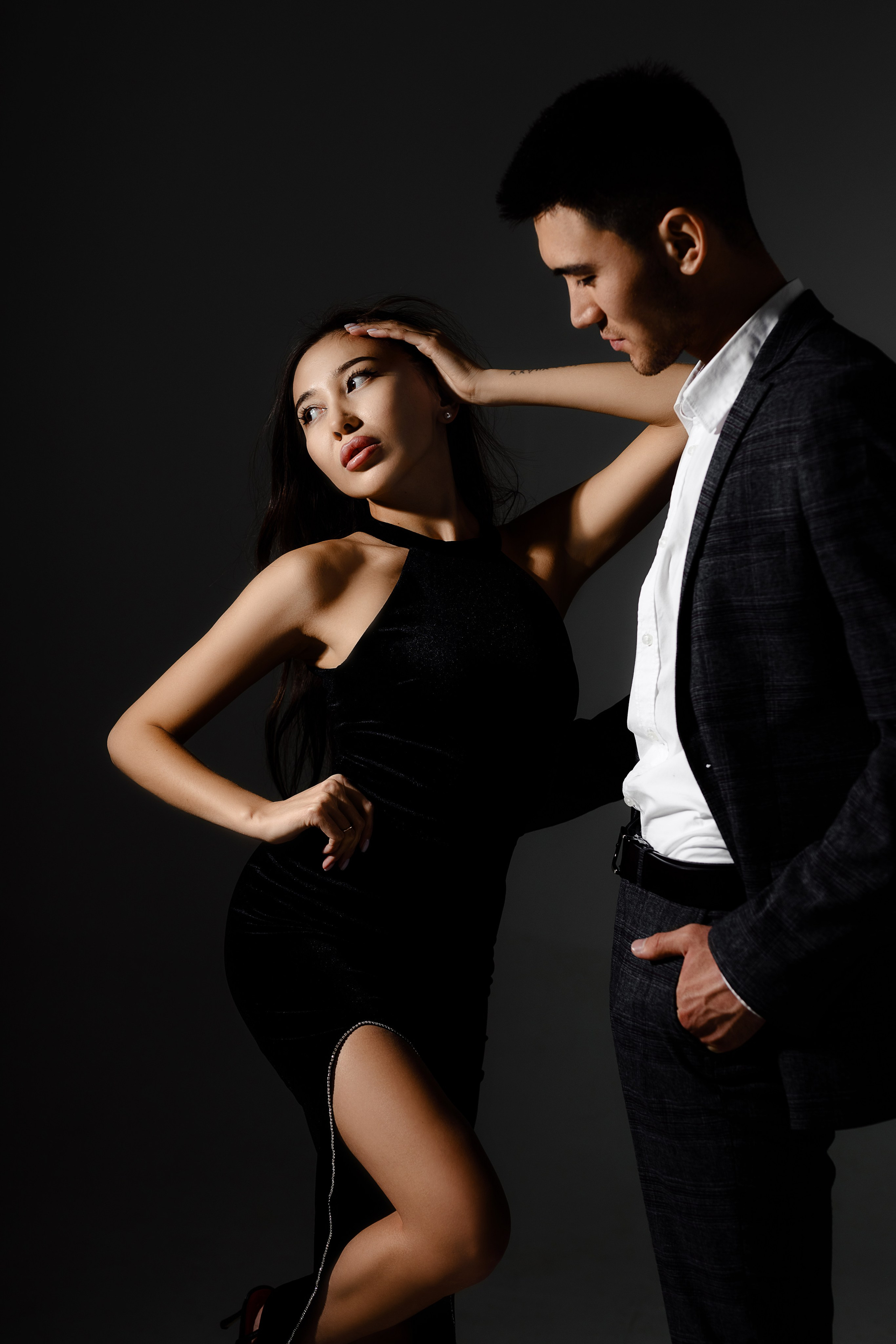 Love Story в студии. Свадебный фотограф Москва КМВ Марина Комиссарова