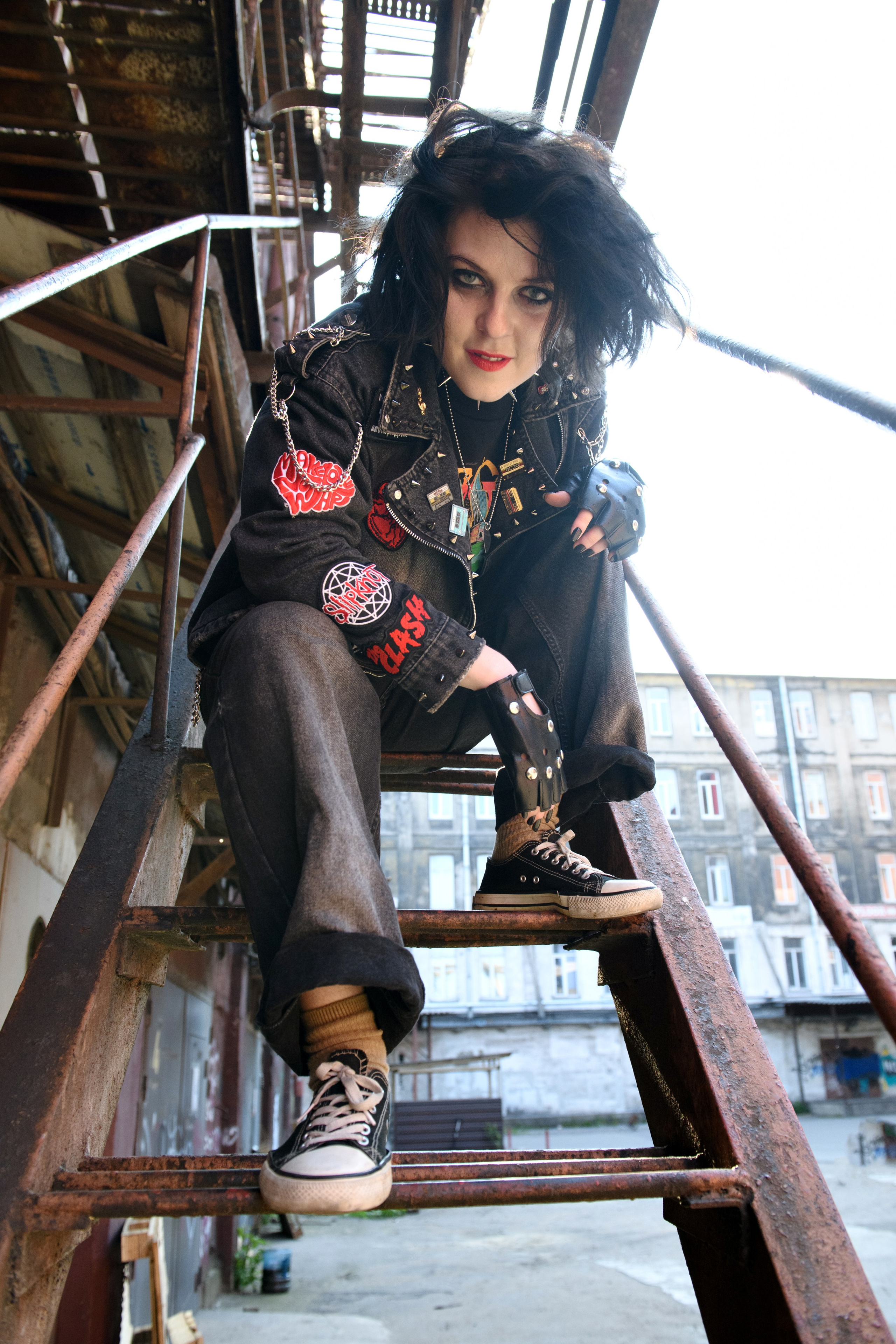 Неформалы. Виктория. Организация и проведение фотосъемок в Санкт-Петербурге. Фотограф Смирягин Илья