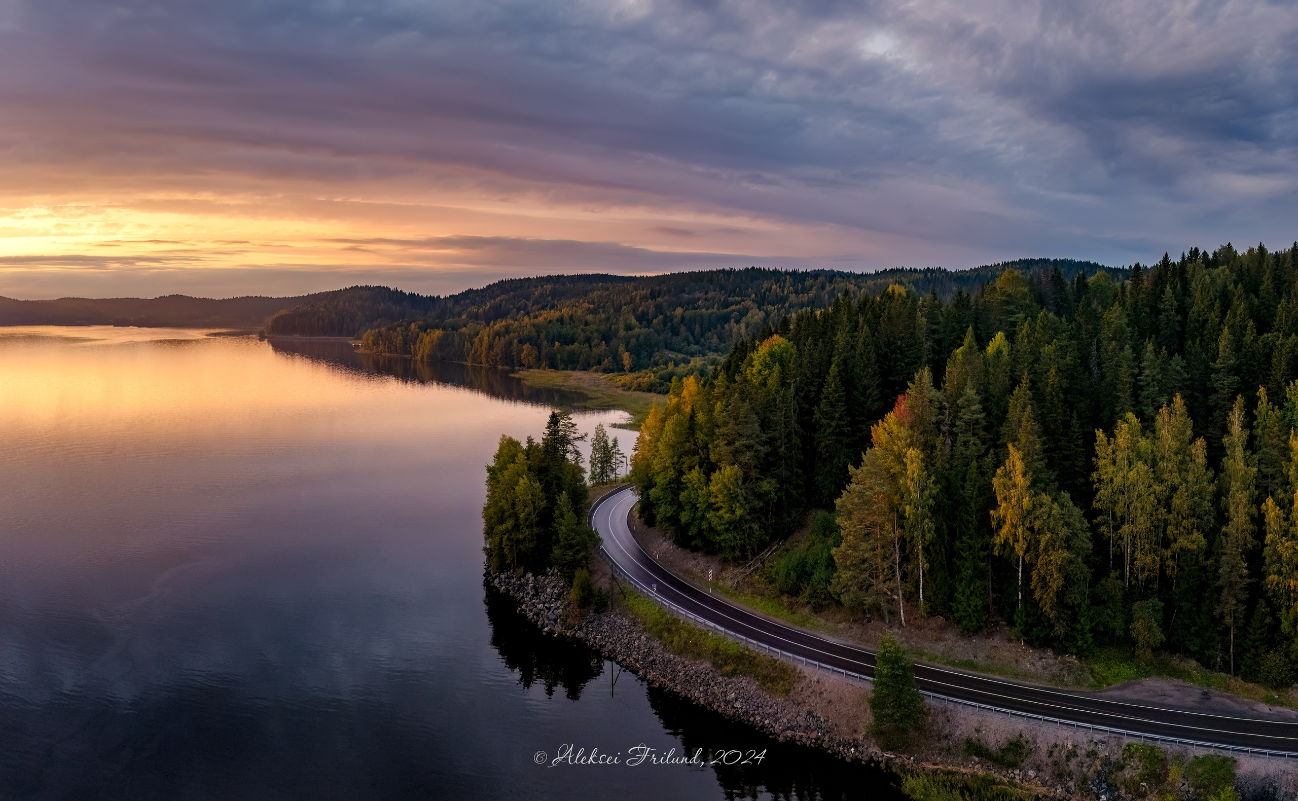 Природа Карелии. Аэросъемка. Фото и Видео в Карелии. Алексей Фрилунд