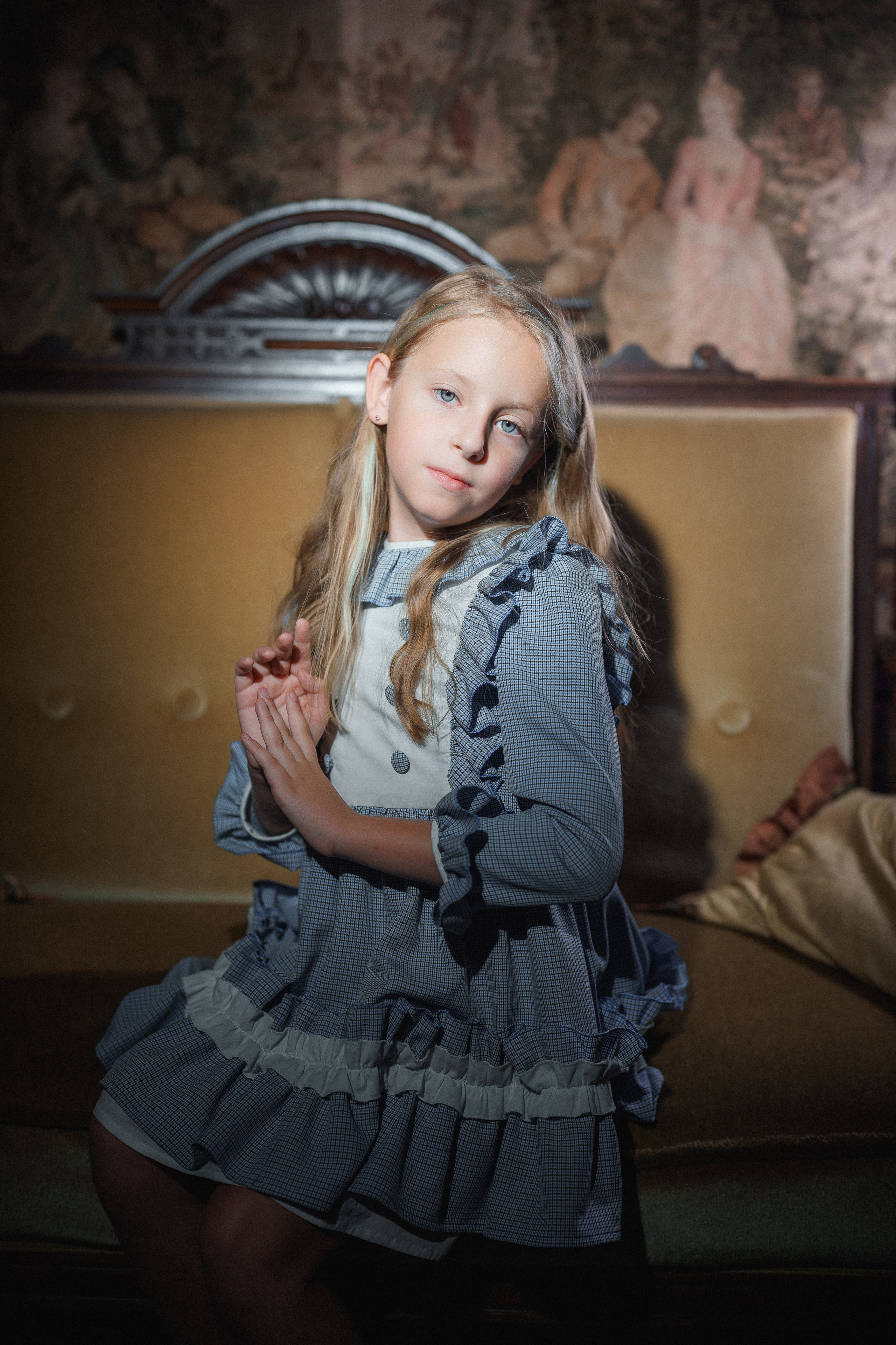 Мастер класс для детской школы по фотопозированию. Фотограф Олег Сотник