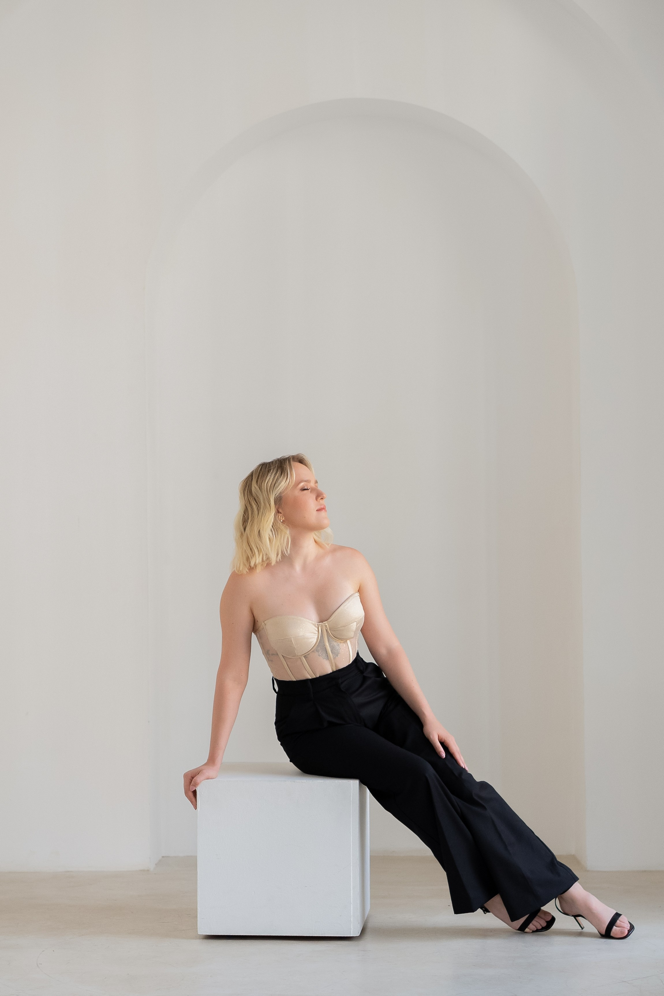 Анна Создатель бренда нижнего белья. Фотограф Ольга Игорева