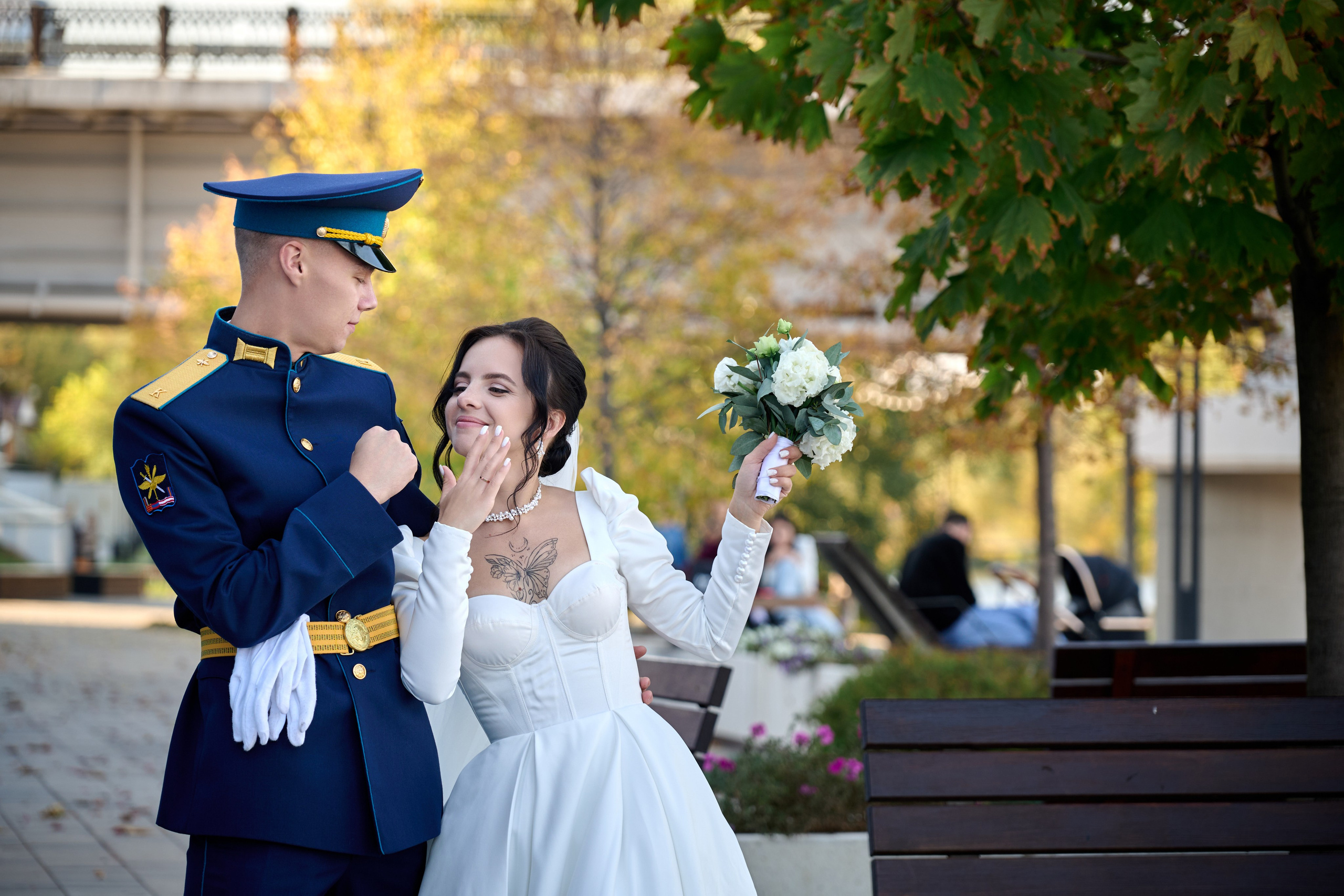 Свадебная фотосессия Александра и Ангелины. Профессиональный фотограф Старый Оскол, Губкин — свадьба, венчание, крещение, юбилей и день рождения