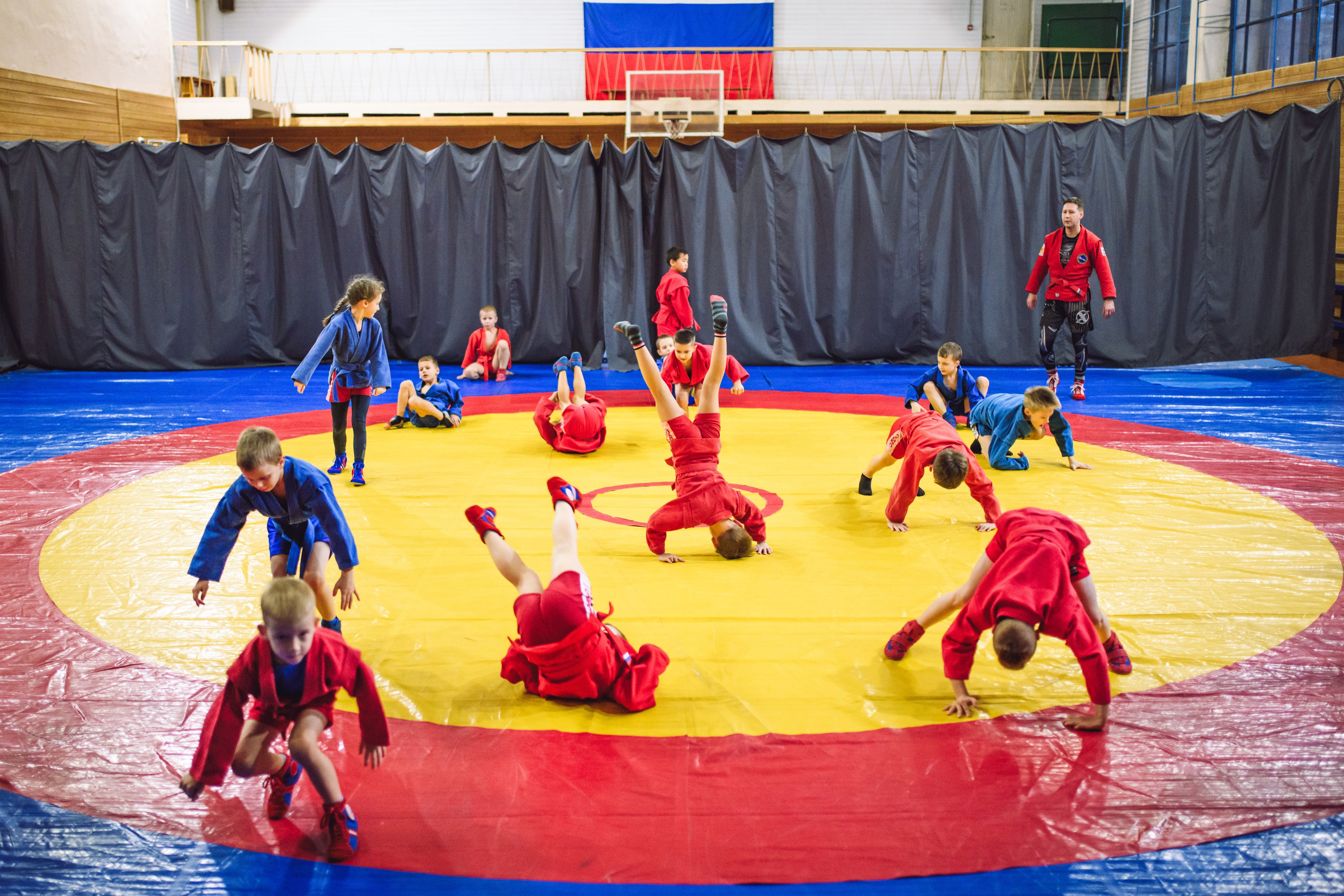 Тренировка Самбо. Фотограф в Санкт-Петербурге Виталий Кедов