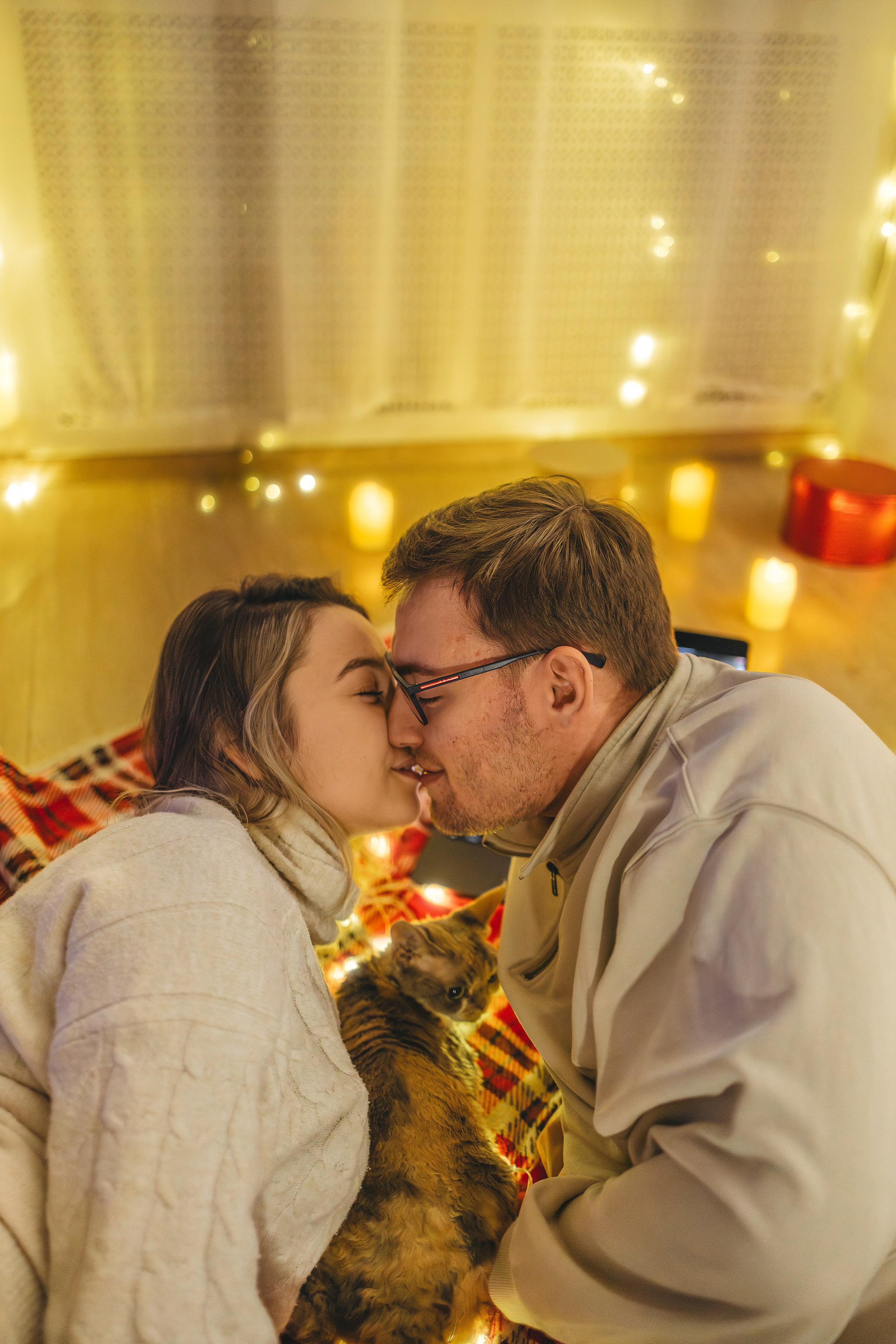 Домашняя новогодняя. Фотограф Анималист в Москве Анастасия Жучкова