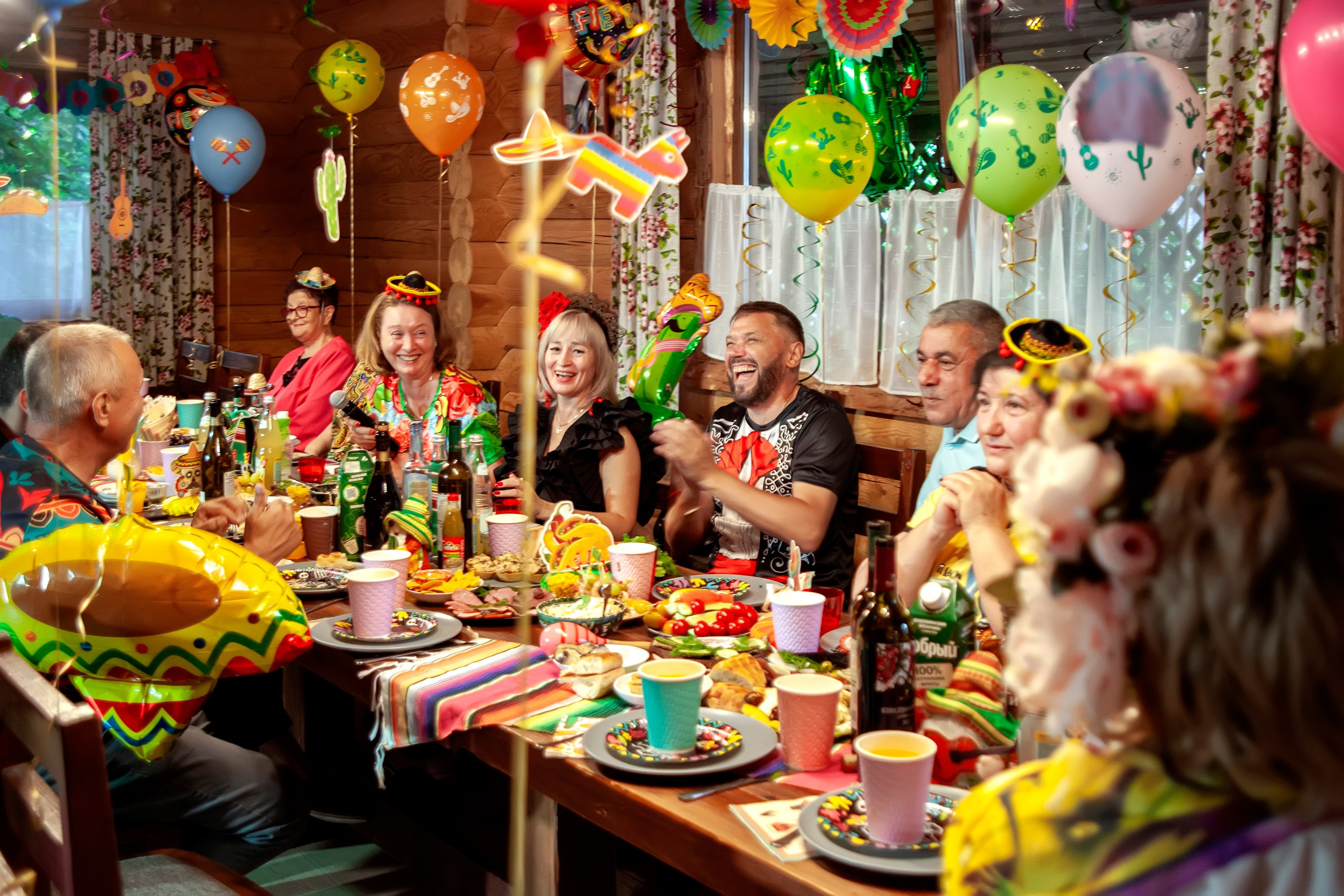 Мексиканская вечеринка - репортажная съёмка в Ульяновске