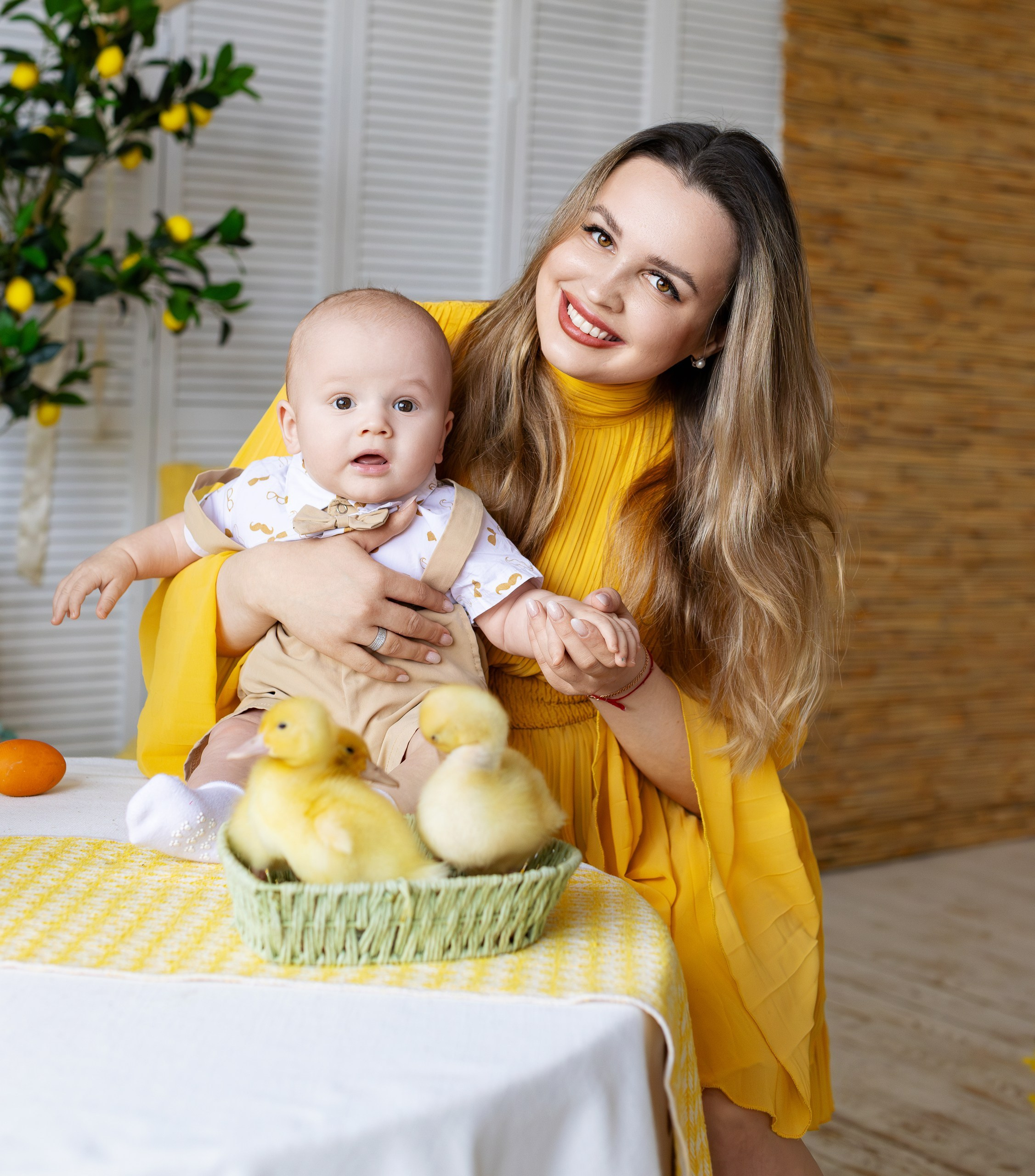 Фотосесии с Утятами и Кроликами (Пасхальные Фотосессии). Семейный и Детский фотограф в Москва Скворцова Татьяна