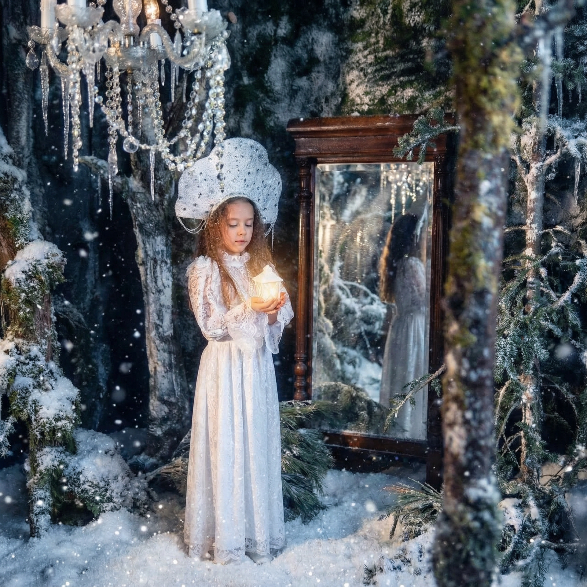 Снежная королева. Семейный, свадебный и детский фотограф в Новосибирске Ольга Хидченко