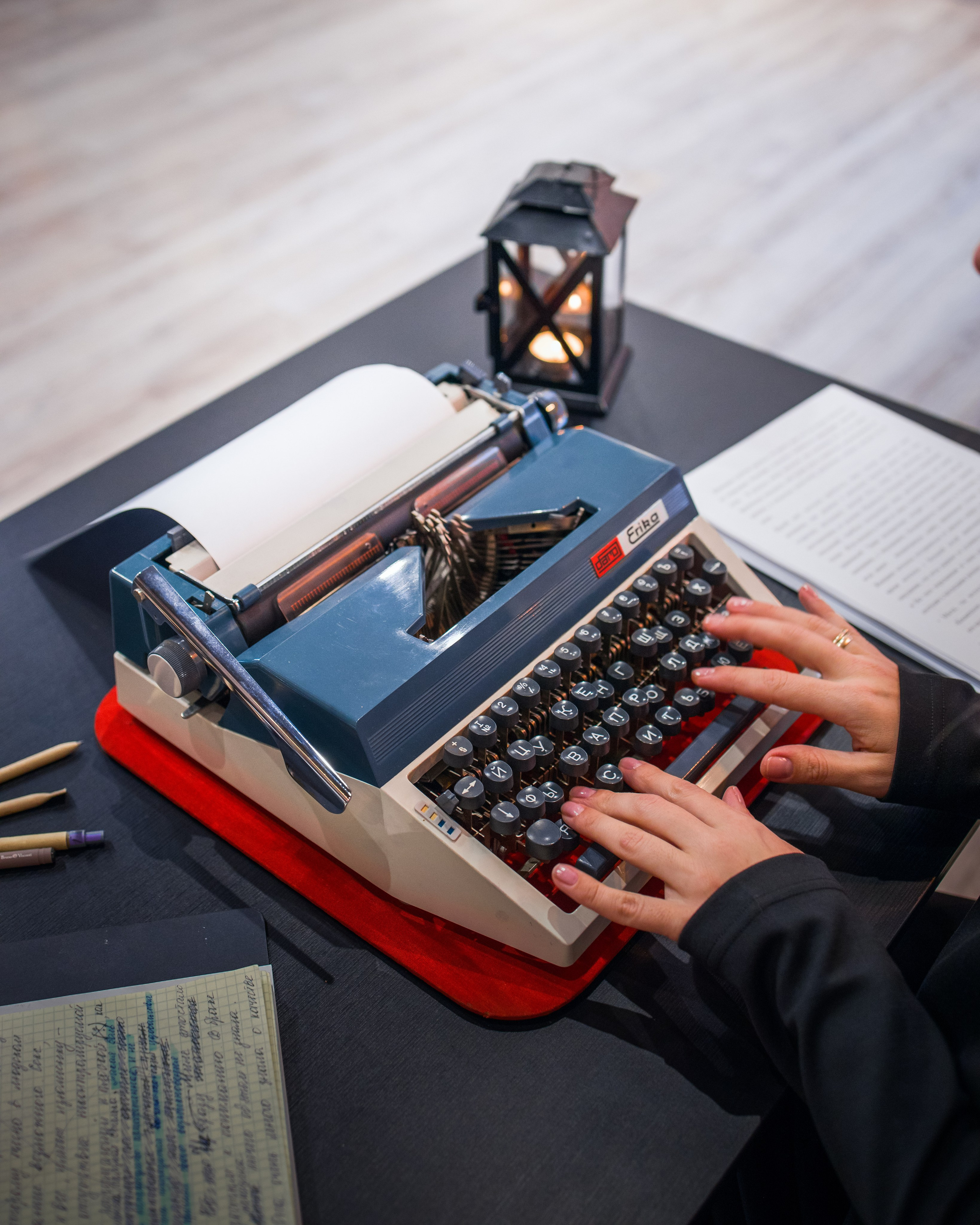 Писательница Эрика. Художественная фотография