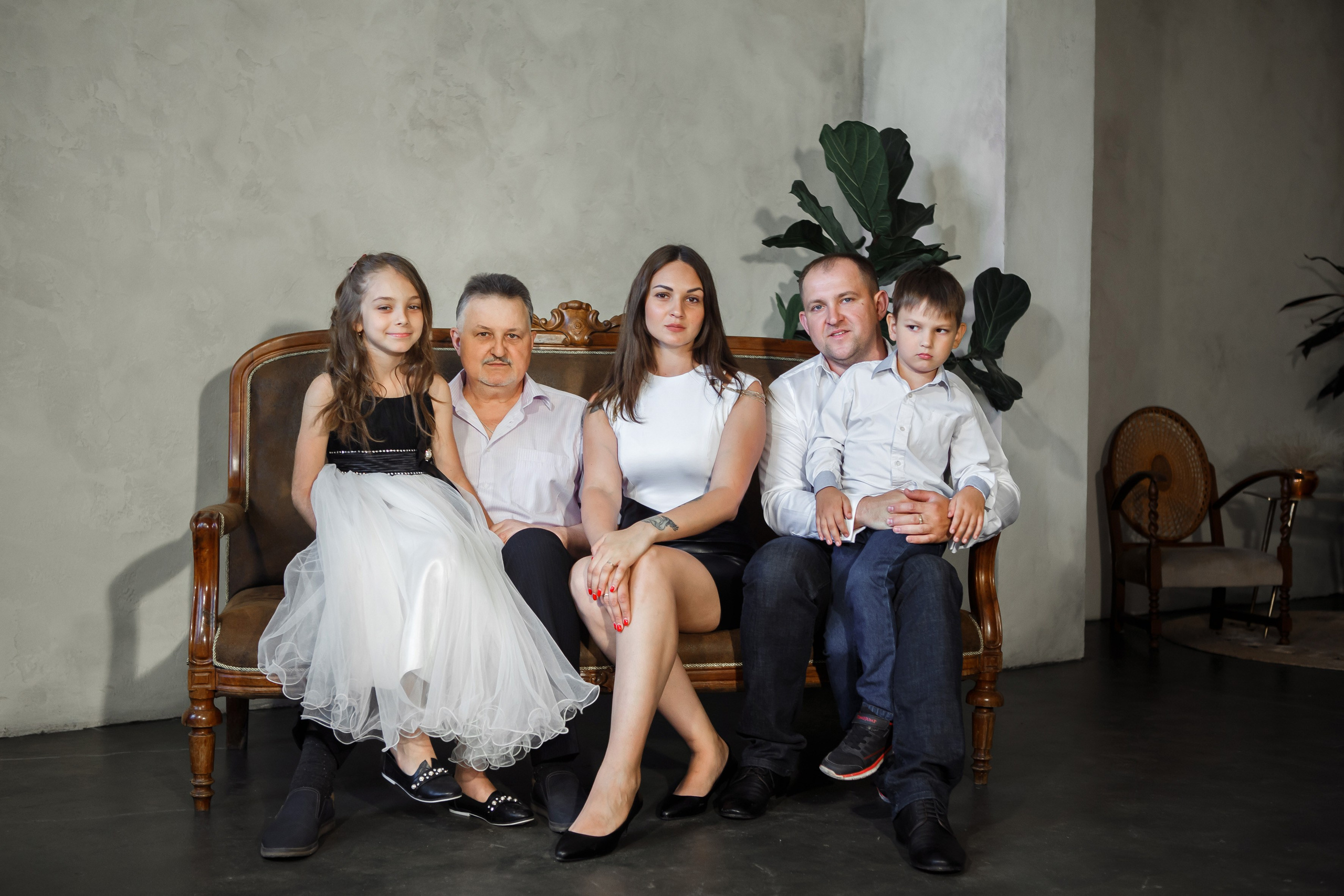 Очень большая семья, личные и парные портреты. Свадебный и портретный Фотограф в Липецке Дмитрий Котюков