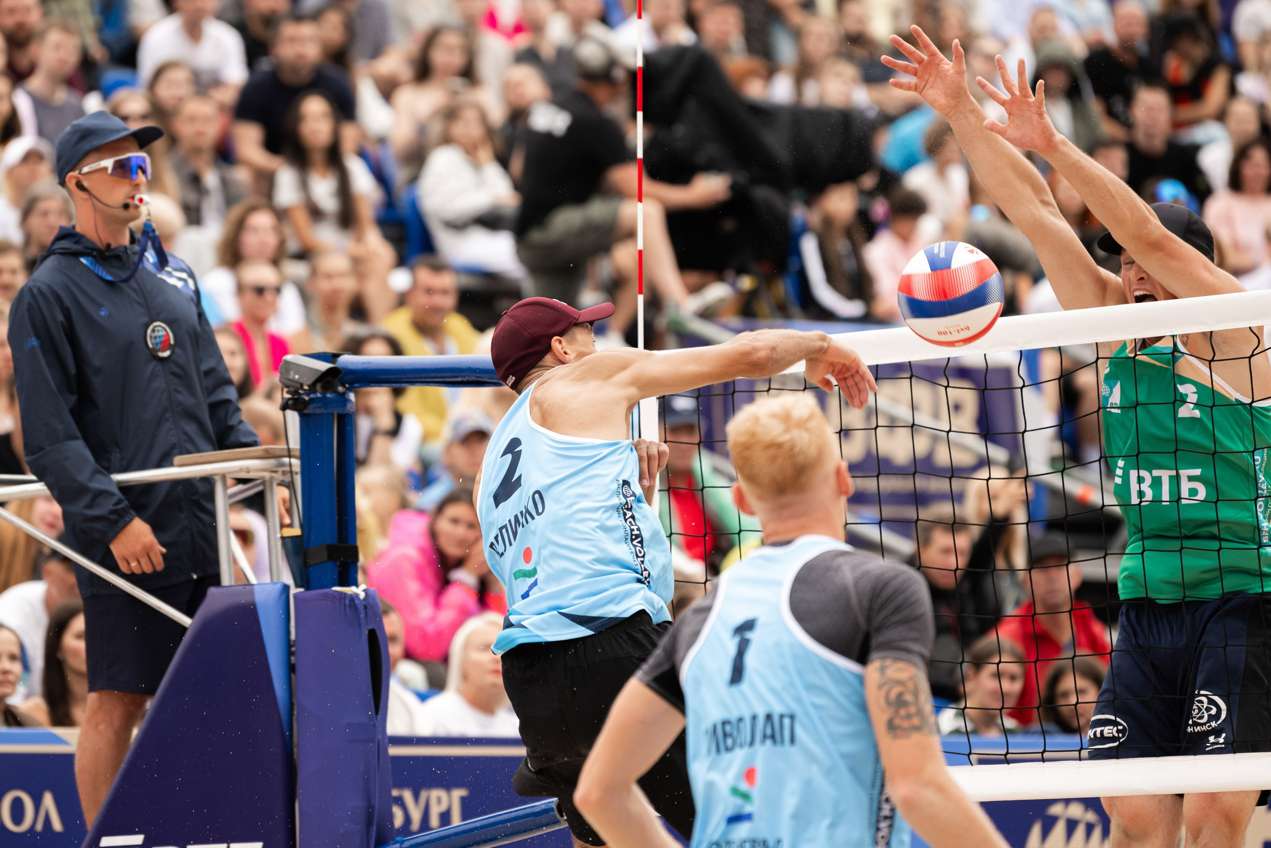 Final of the Russian Beach Volleyball Cup. Фотограф Кирилл Сафонов