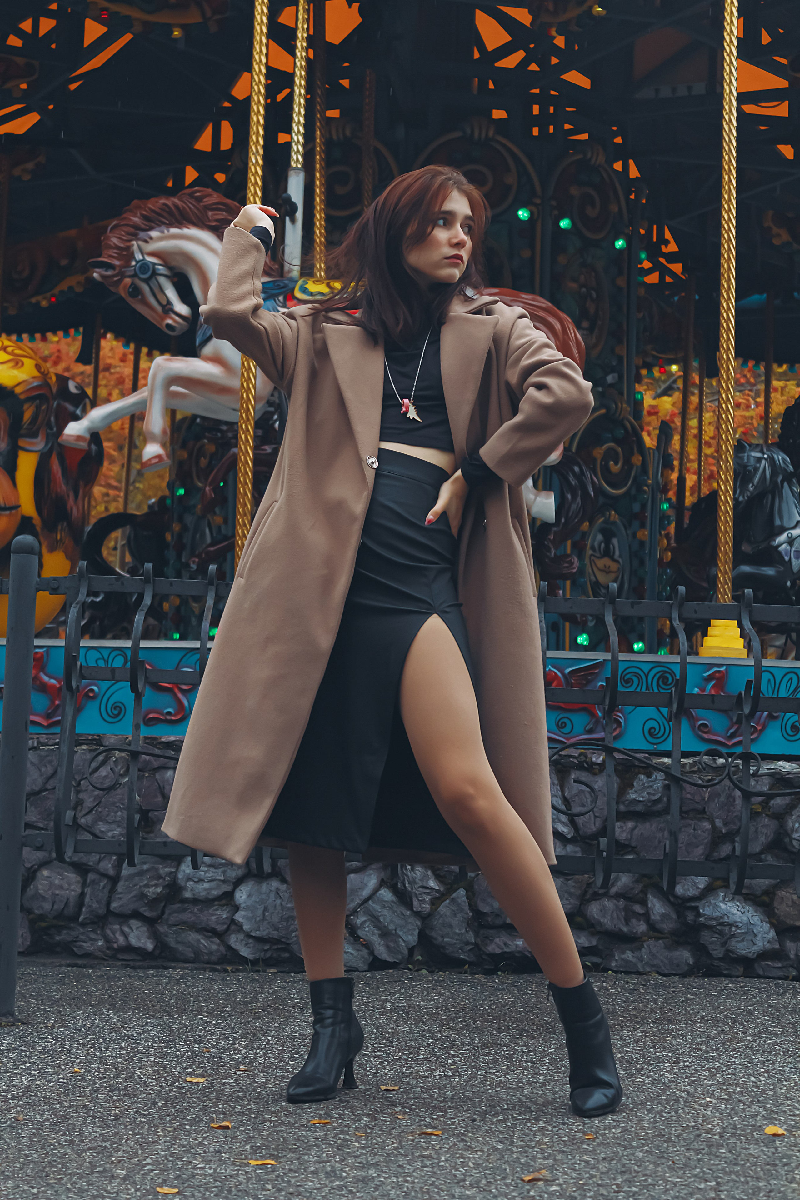 Осень. Фотограф в Новокузнецке