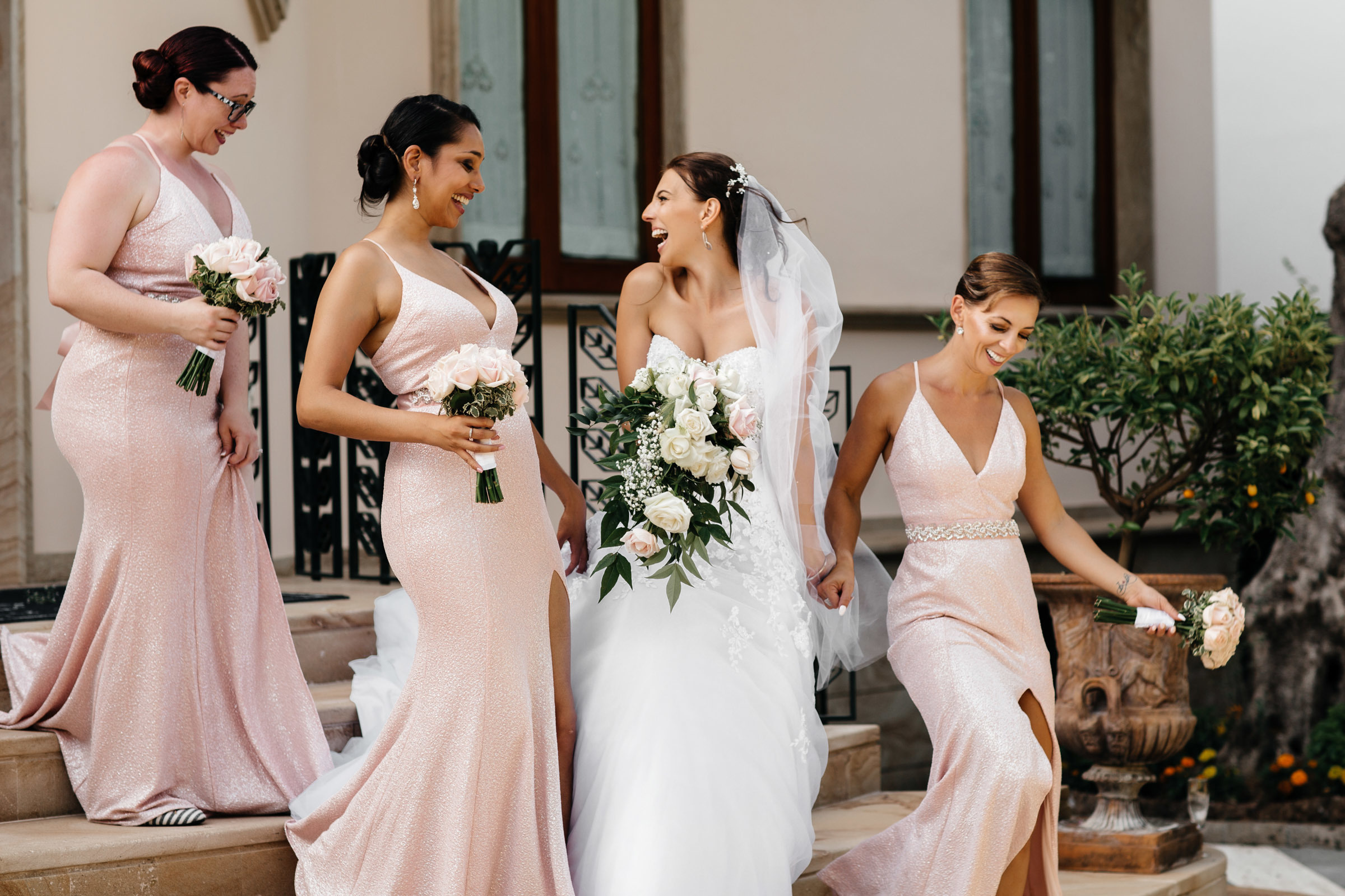 Wedding in Italy, in the romantic city of Sorrento. Worldwide Wedding Photography Demskoy Studio